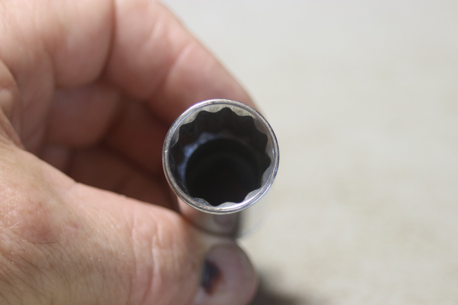 Blue Point BLPLM3818 3/8 inch drive 18mm 12 point deep socket