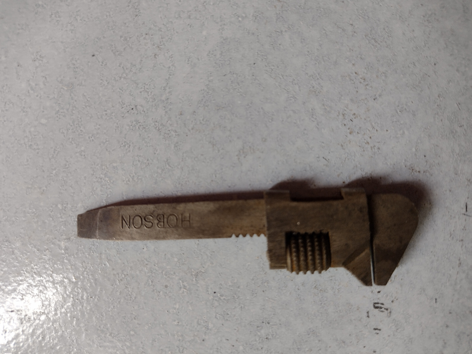 HOBSON miniature Adjustable Wrench – Approx. 68MM longWrench