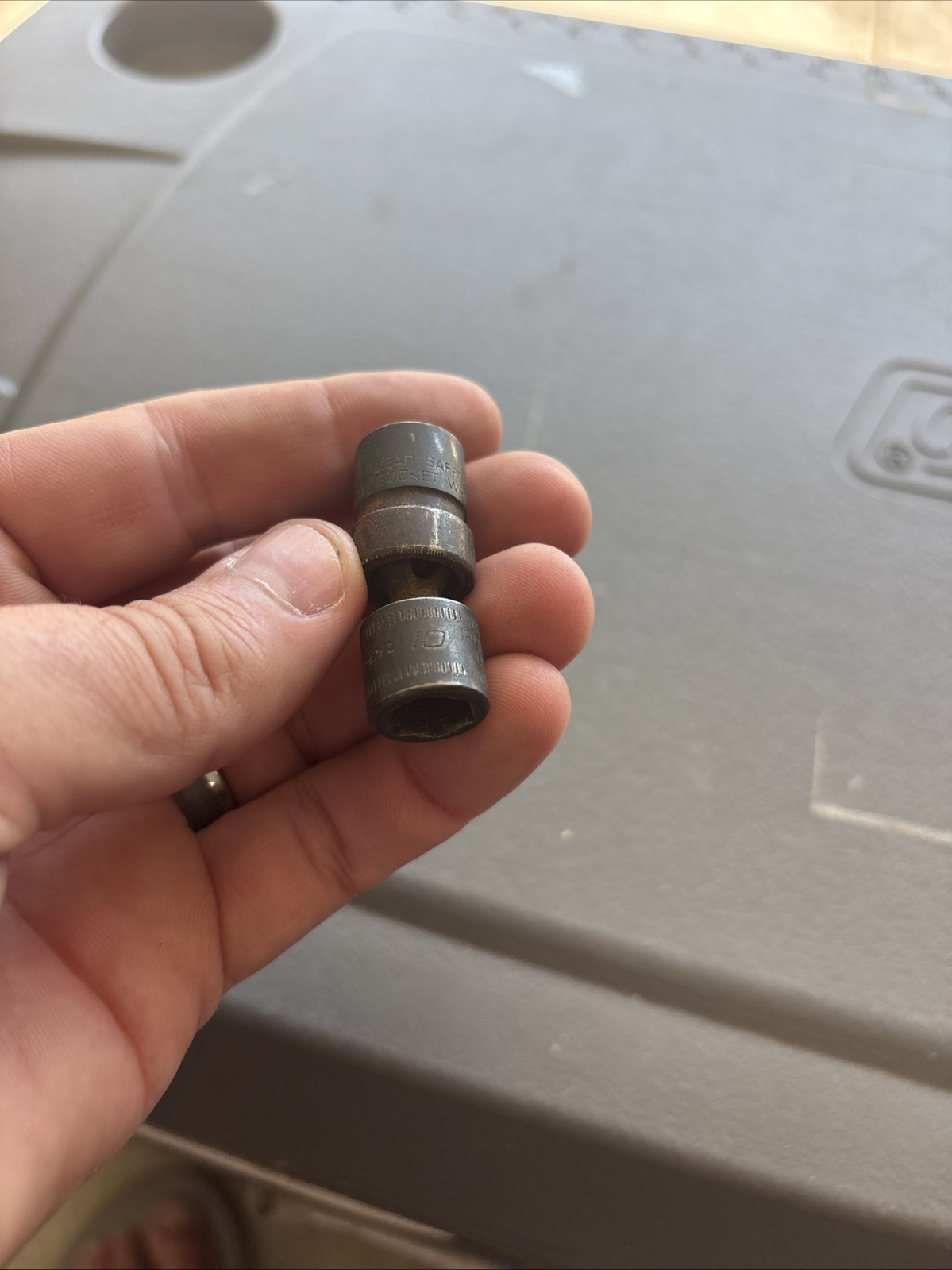 Snap on IPTMM10, 1/4 Drive, 6 pt, 10mm, metric, shallow, impact, swivel, socket