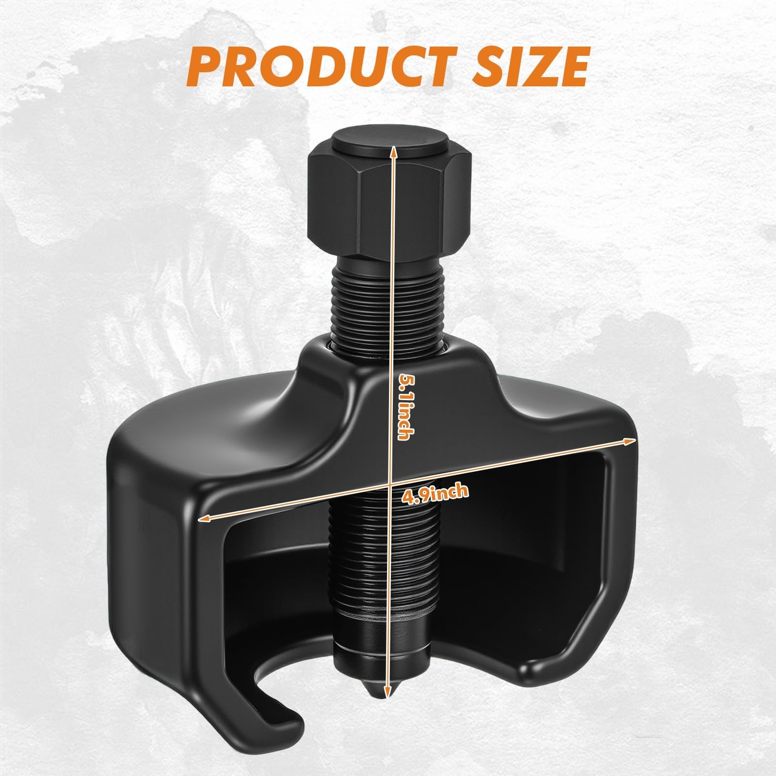 Heavy Duty Pitman Arm Puller Tool for Class 6-8 Trucks & Equipment, Compatible w