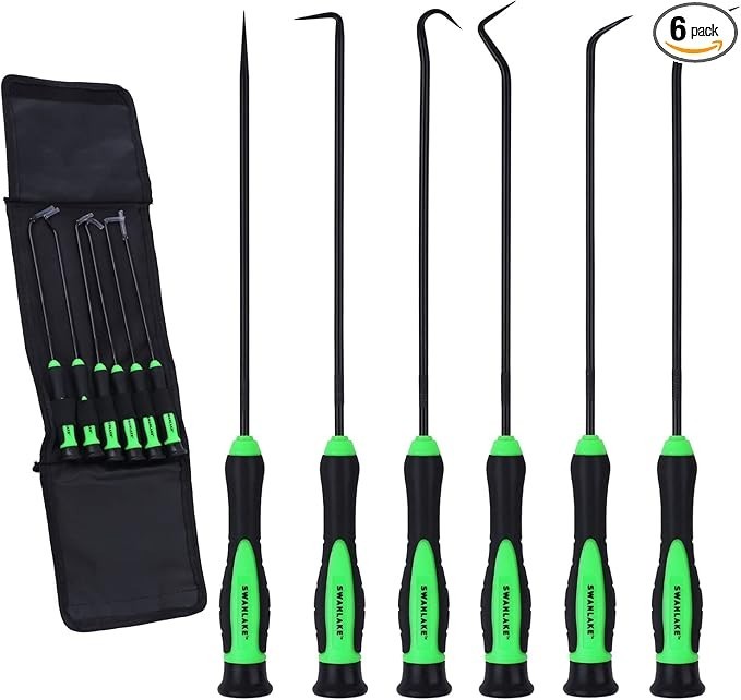 Swanlake Pick And Hook Set Pick Tool Set For Car Auto Oil Seal/o-ring Seal G…