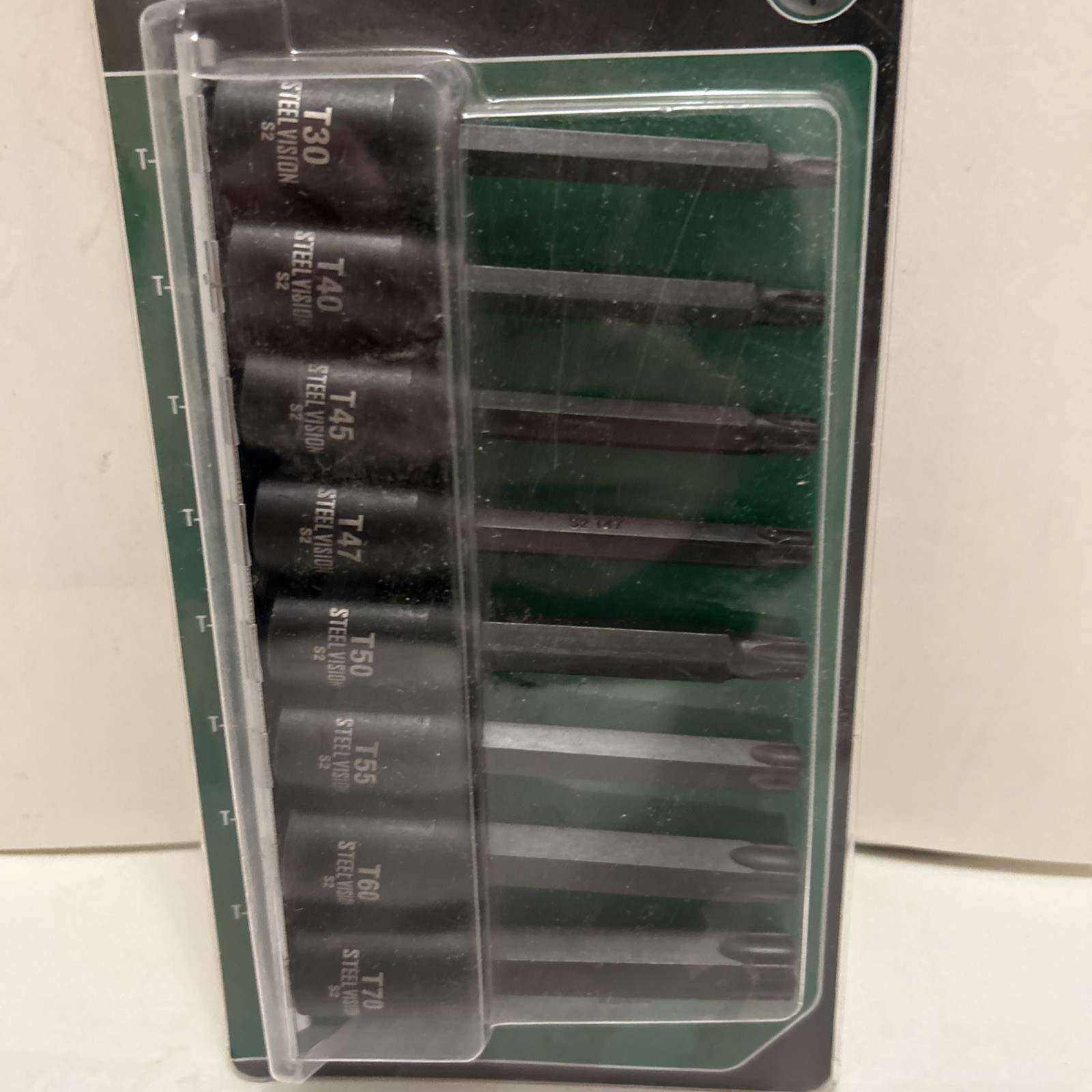 Steel Vision 58122 8pc Star Bit Socket Set 1/2″ Drive, T30-T70