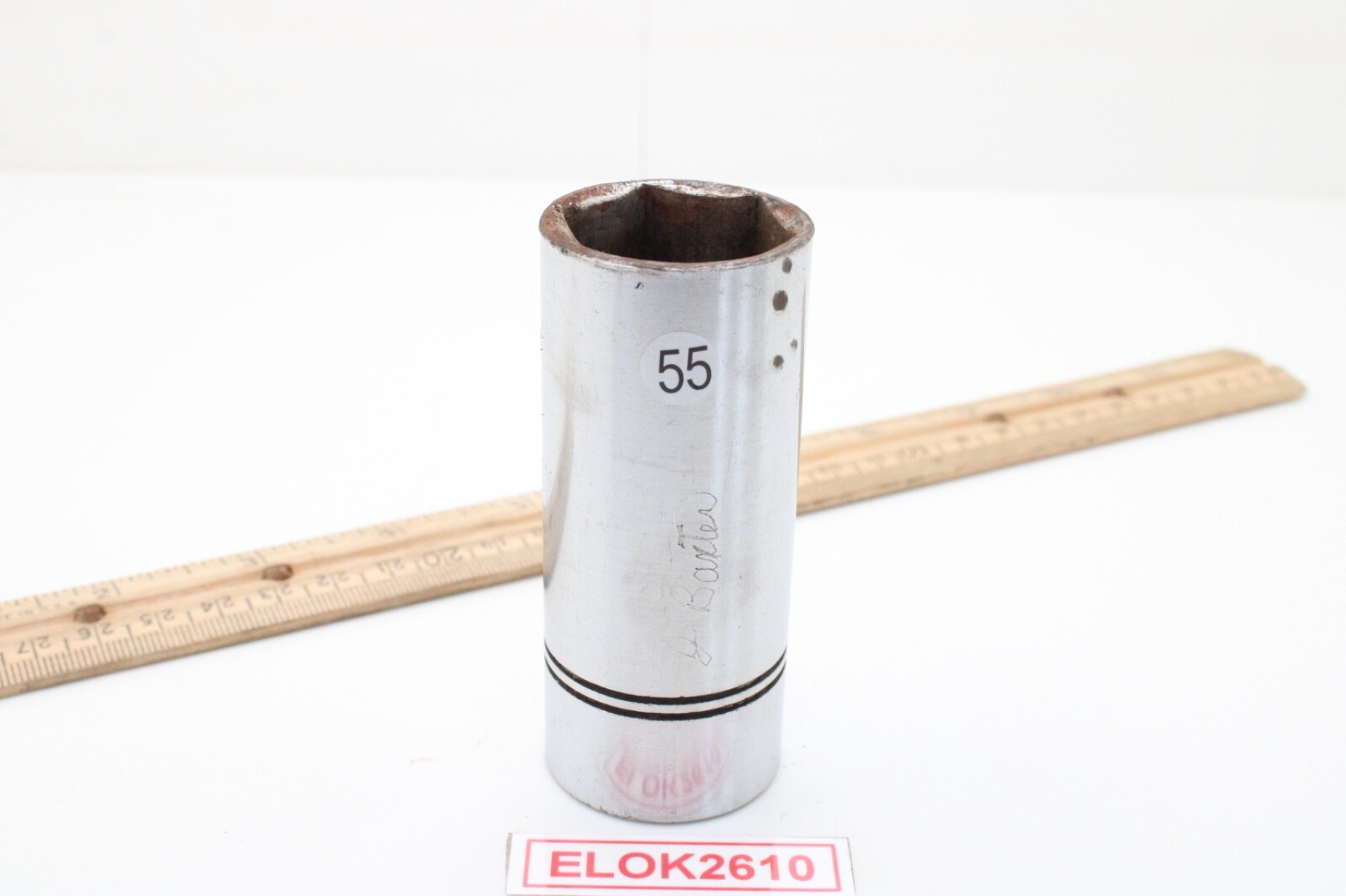Vulcan SD-1-1/16″ 1/2 «Drive 6 Point SAE Chrome Deep Well Socket USA
