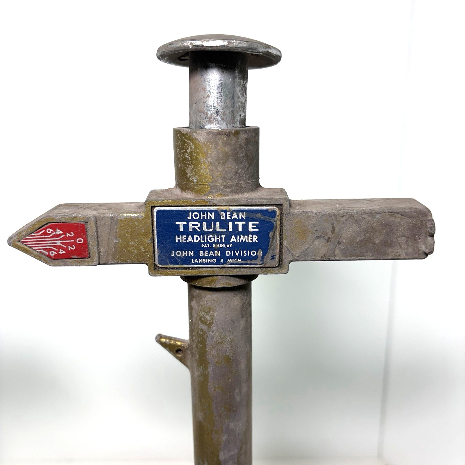 John Bean Trulite Headlight Aiming Tool Dial-A-Level Pair