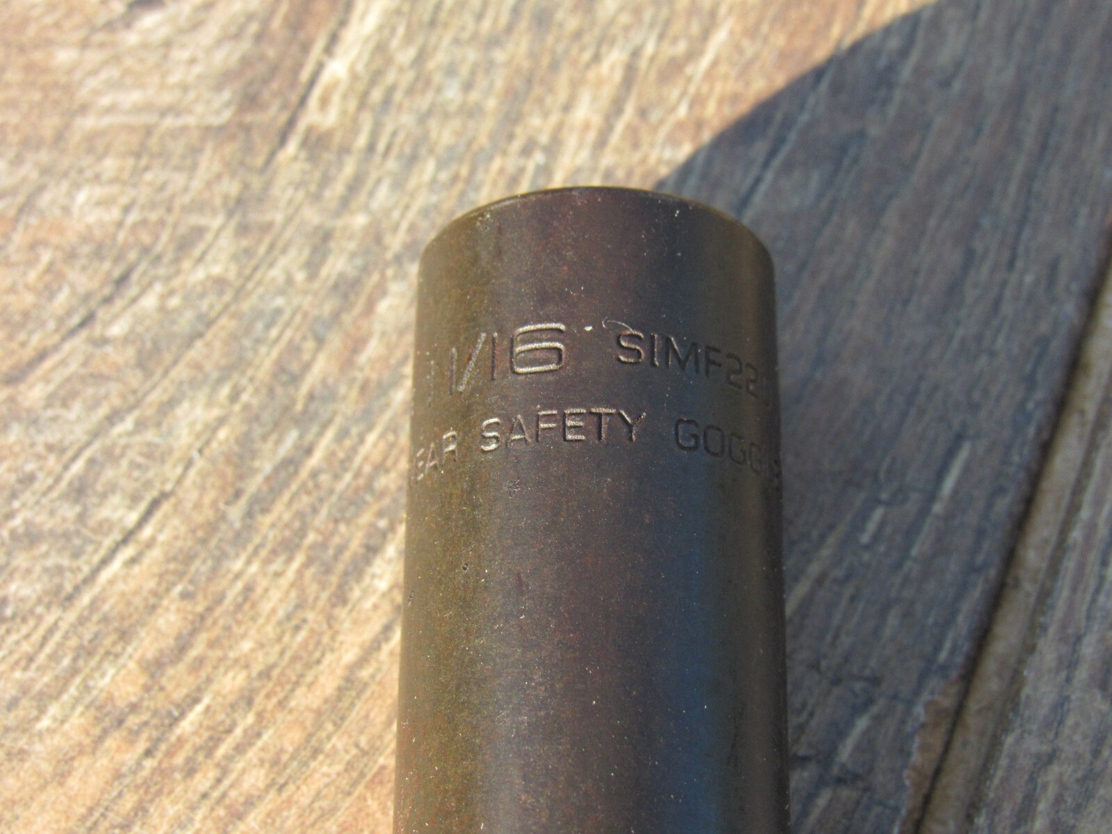 SNAP ON SIMF220 3/8″ DRIVE 11/16″ DEEP IMPACT SOCKET 6 POINT NEW LOGO SIMF 220