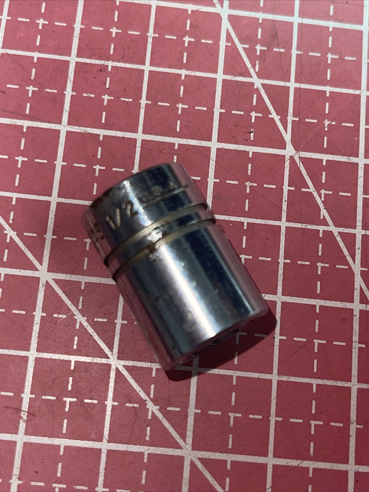 Vintage Indestro USA Super No 2775 3/8 Drive Ratchet 3/8” + 3 Sockets 1/2 5/8