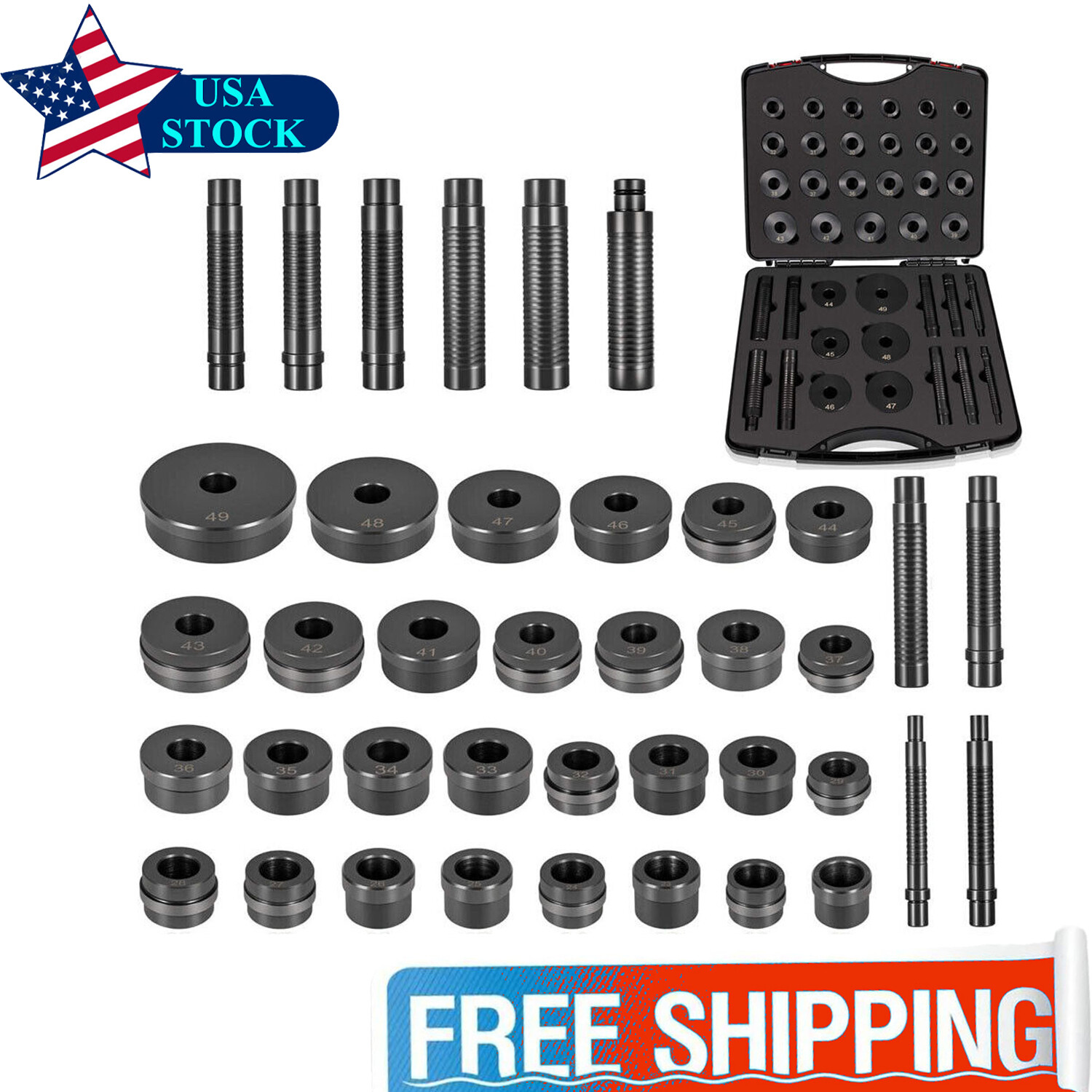 T-0220-39 Master Bushing Driver Kit Bushing Bearing Seal Installer Remover Tool