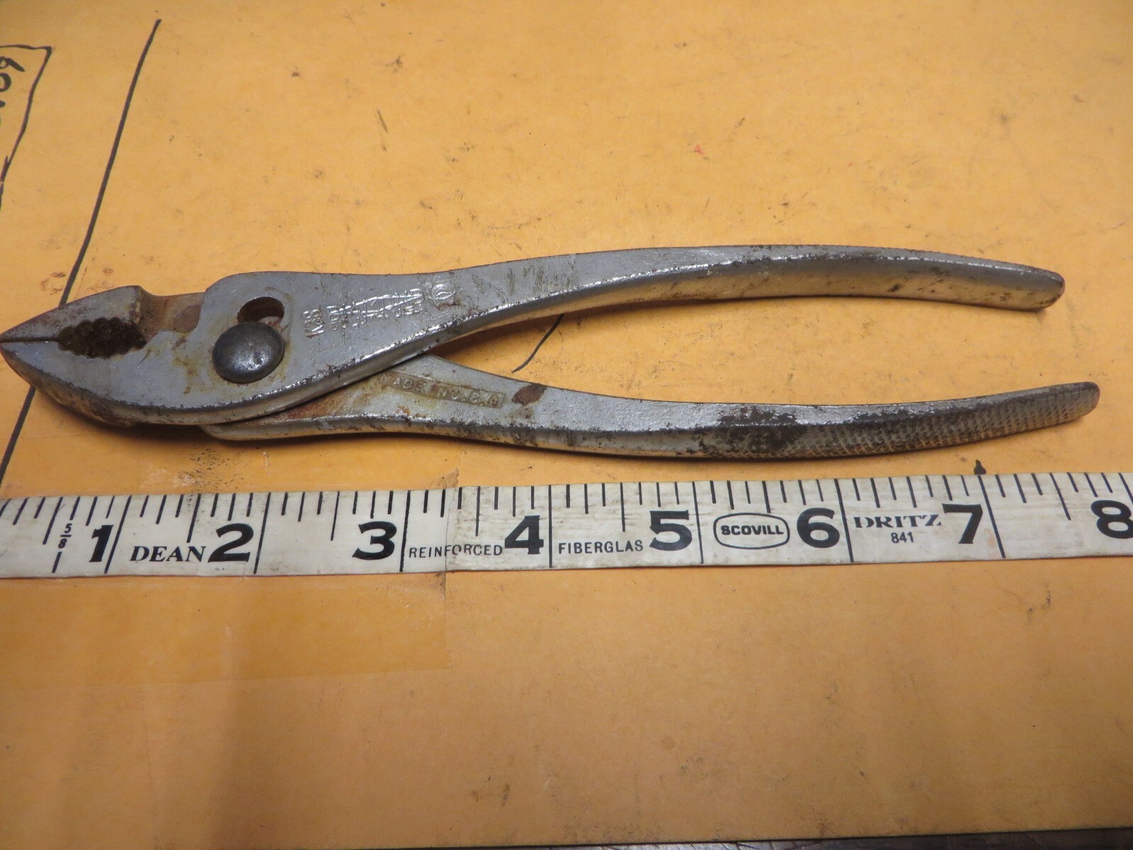 DIAMOND # K38 SLIP JOINT ADJUSTABLE PLIERS