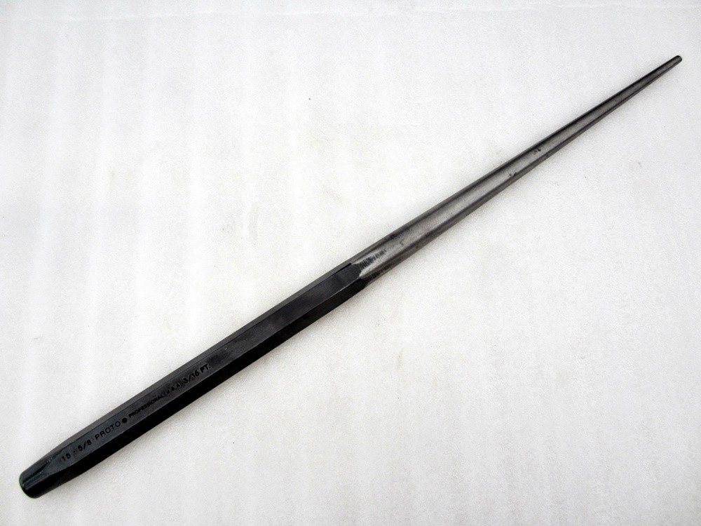 Proto Professional 16″ Long 3/16″ Alignment Punch J155 Made in USA