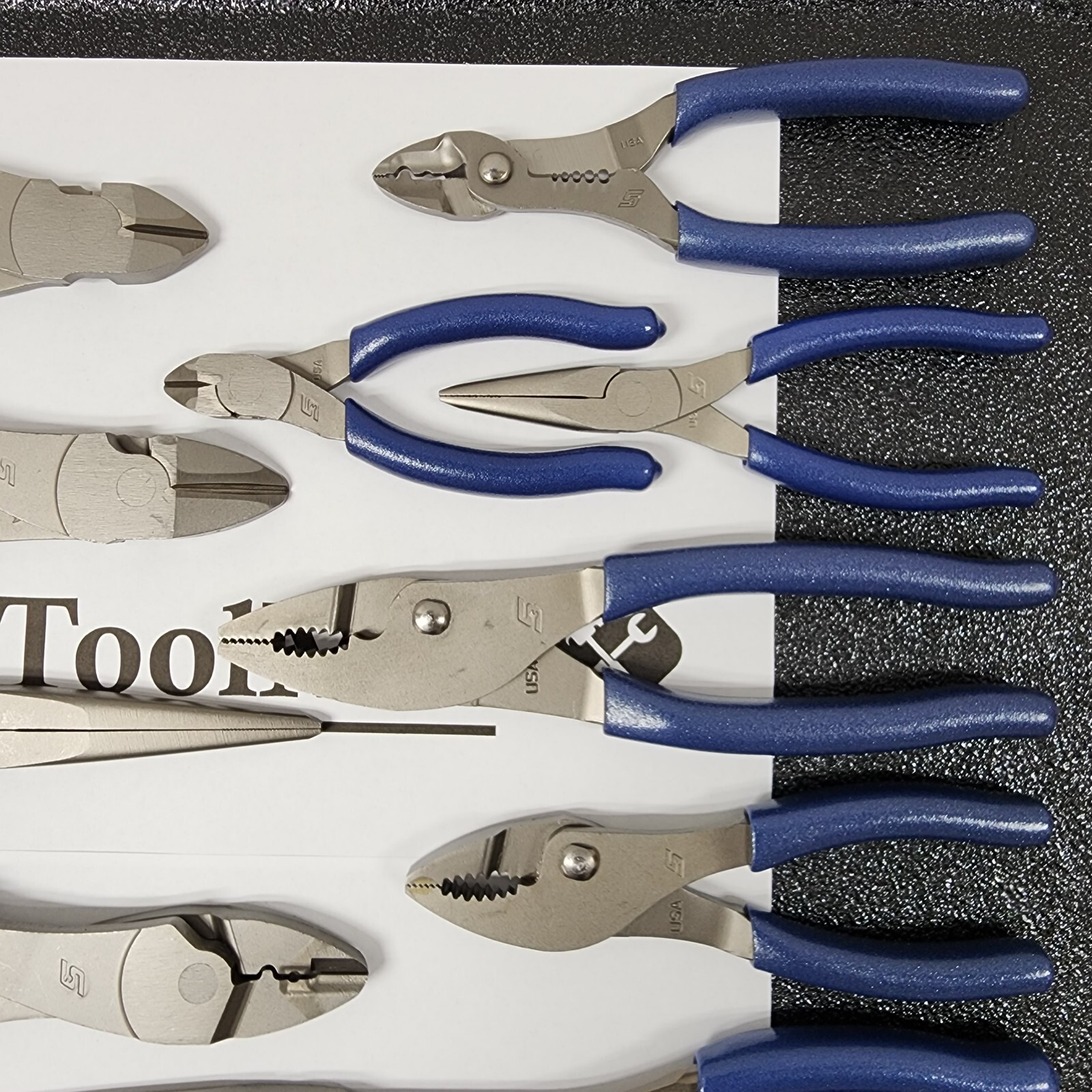 Snap-on Tools USA NEW 14pc POWER BLUE Master Plier/Cutter/Stripper Set LN47ACF