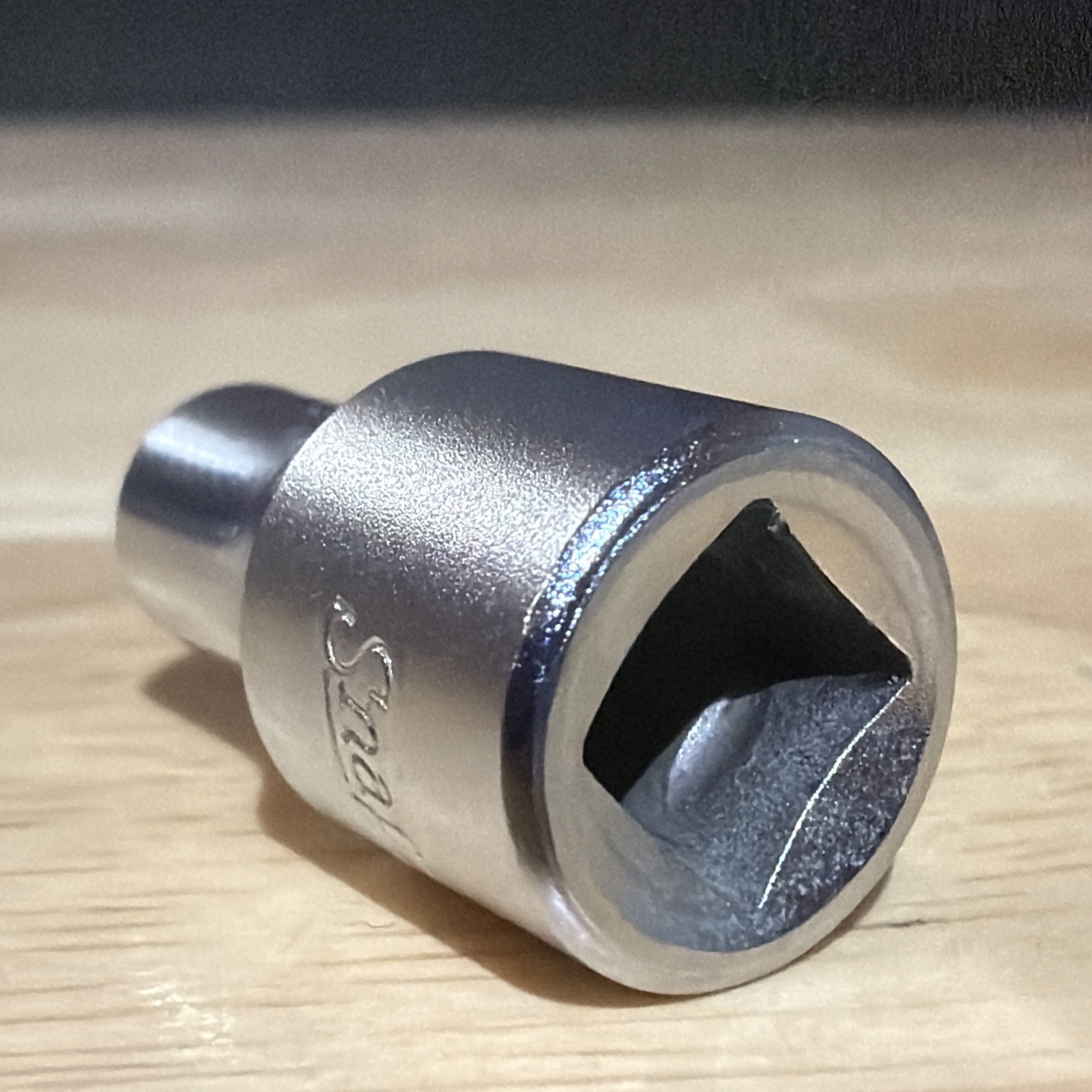 Snap On Tools 3/16″ Shallow Socket 1/4″ Drive 6 Point TM6 Vtg Made in USA