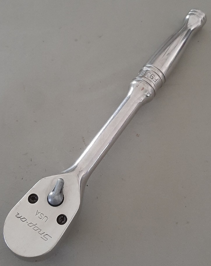 Snap-on Tools USA 3/8″ Drive Standard Handle Chrome Ratchet F936 62426