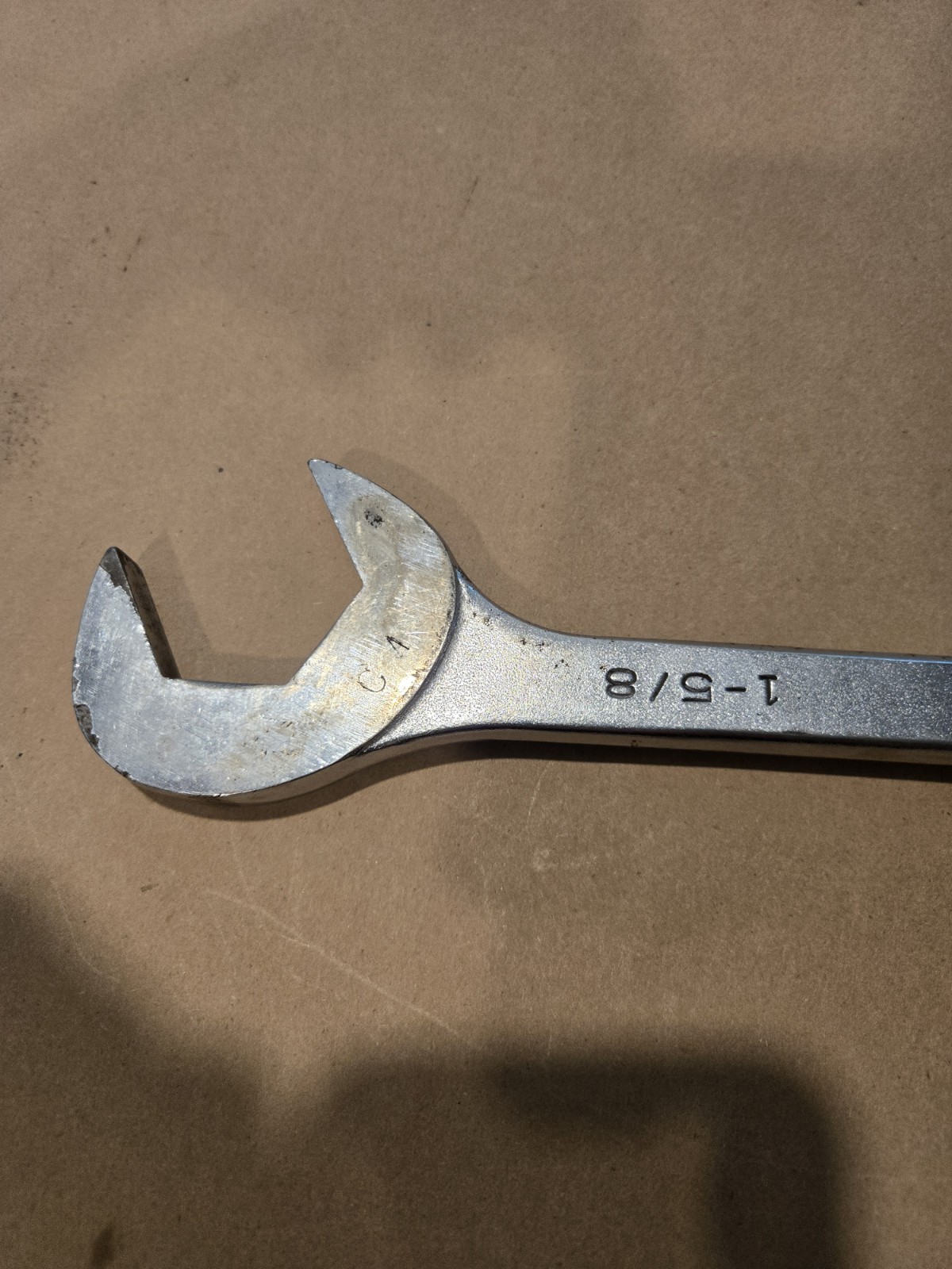 Mac Tools 1-5/8″ SAE Chrome Four Way Angle Head Open End Wrench USA DA52