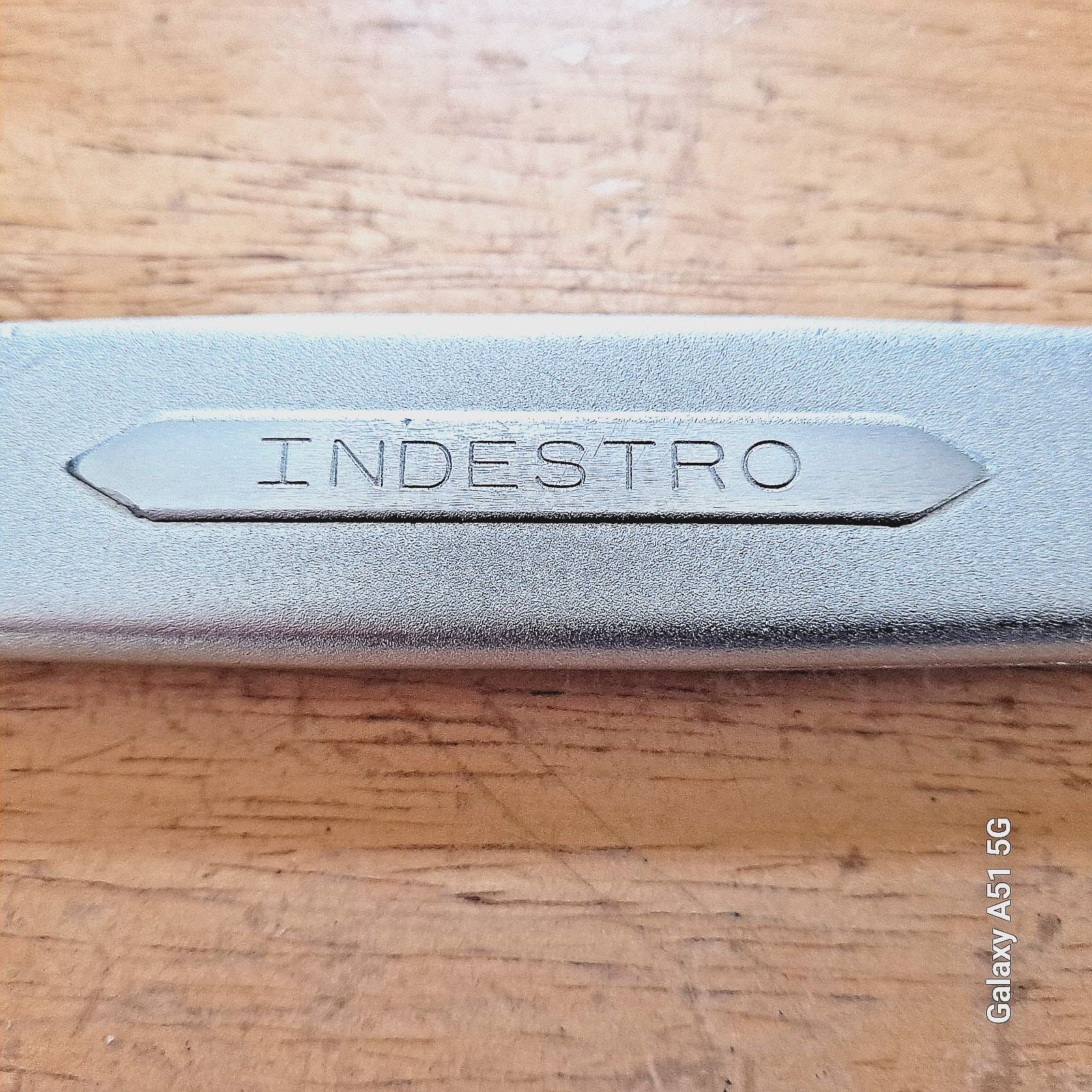 Vintage Indestro Double Box End Ratcheting Wrench 13/16 & 7/8″ USA Made No. 0708