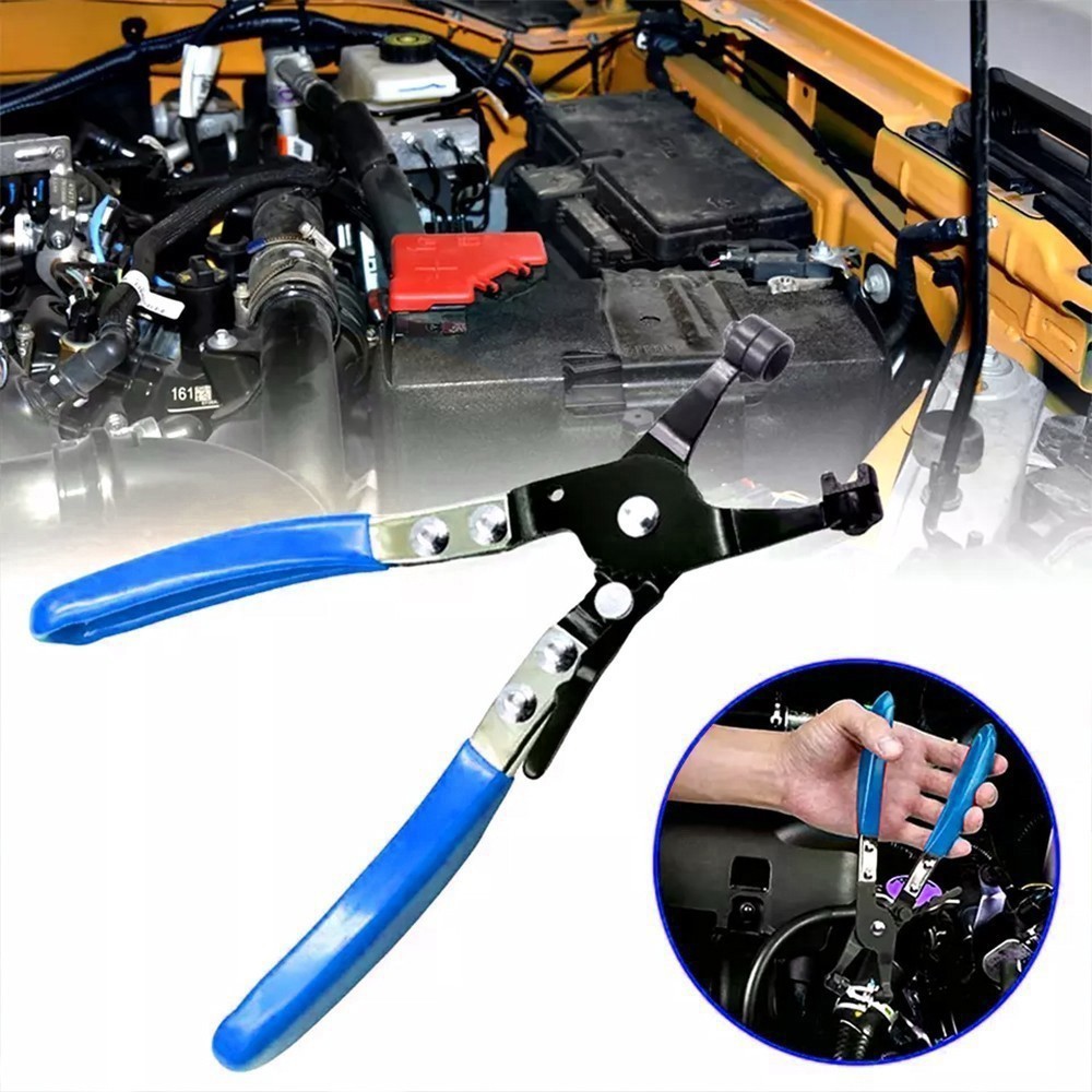 10Pc Hose Clamp Pliers Remover Kit with Long Reach Wire Spring Hose Clamp Pliers