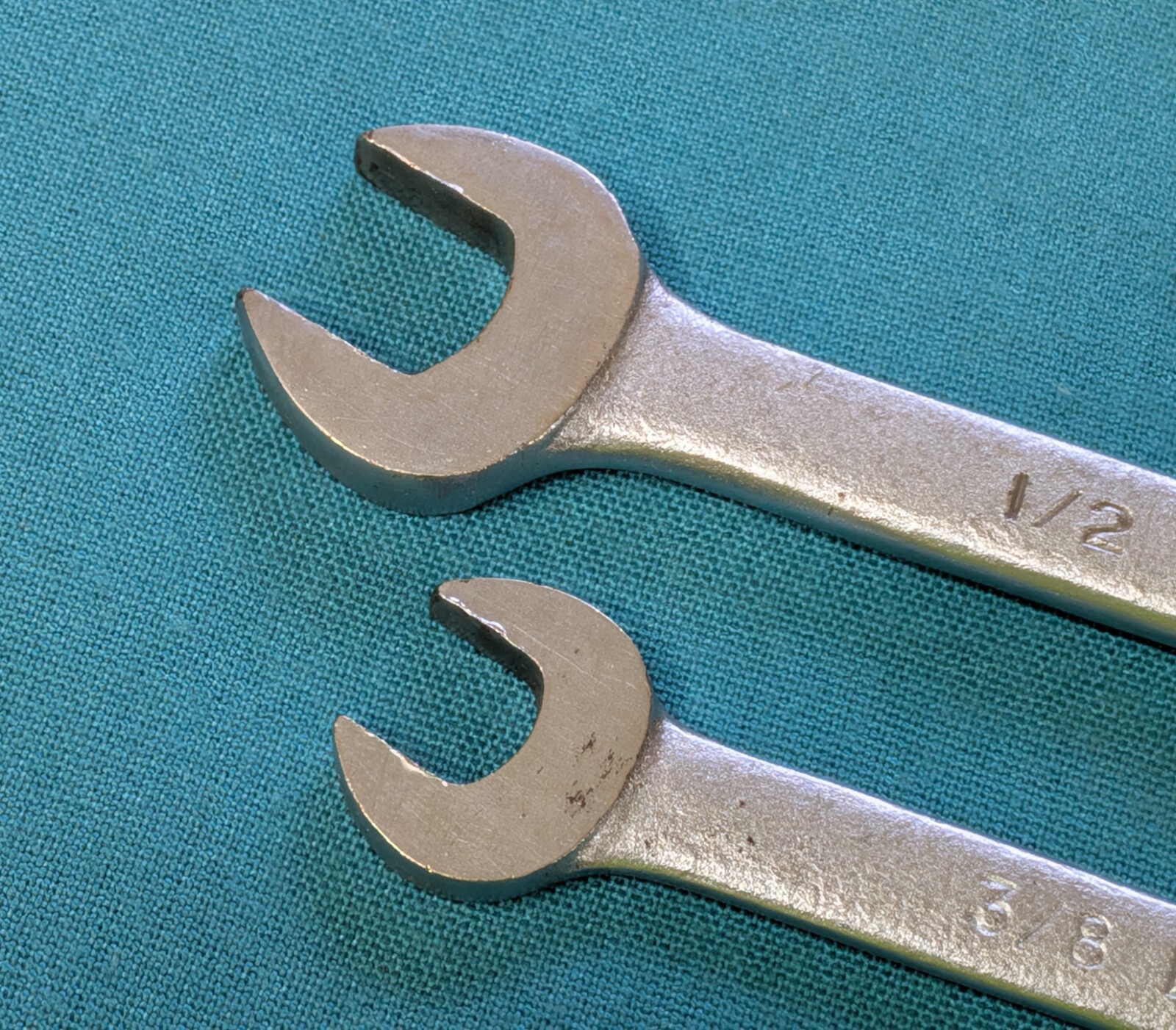 Vintage BONNEY # 1160 & 1162 12-pt. Combination Wrenches 3/8″ and 1/2″