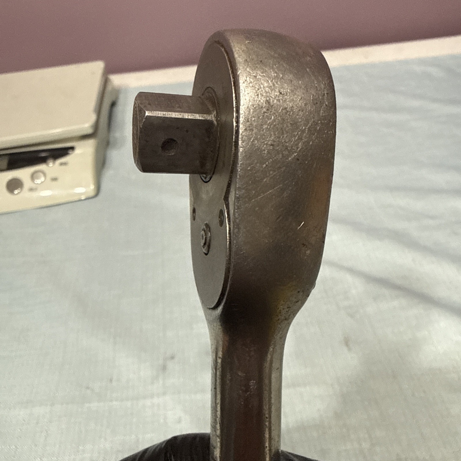 Vintage Snap-on Long Handle 1/2″ Drive Ratchet 71-15 USA