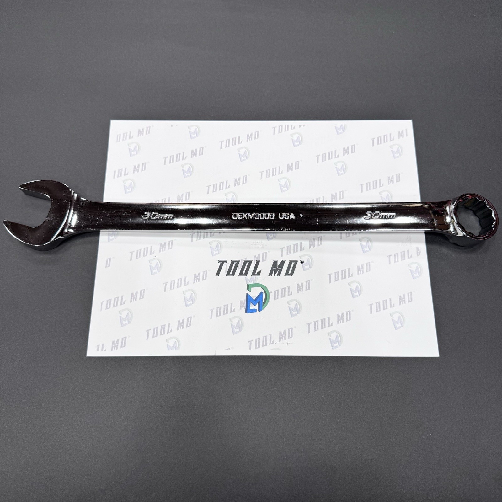 Snap-on Tools USA NEW 30mm Metric Flank Drive Chrome Combination Wrench OEXM300B