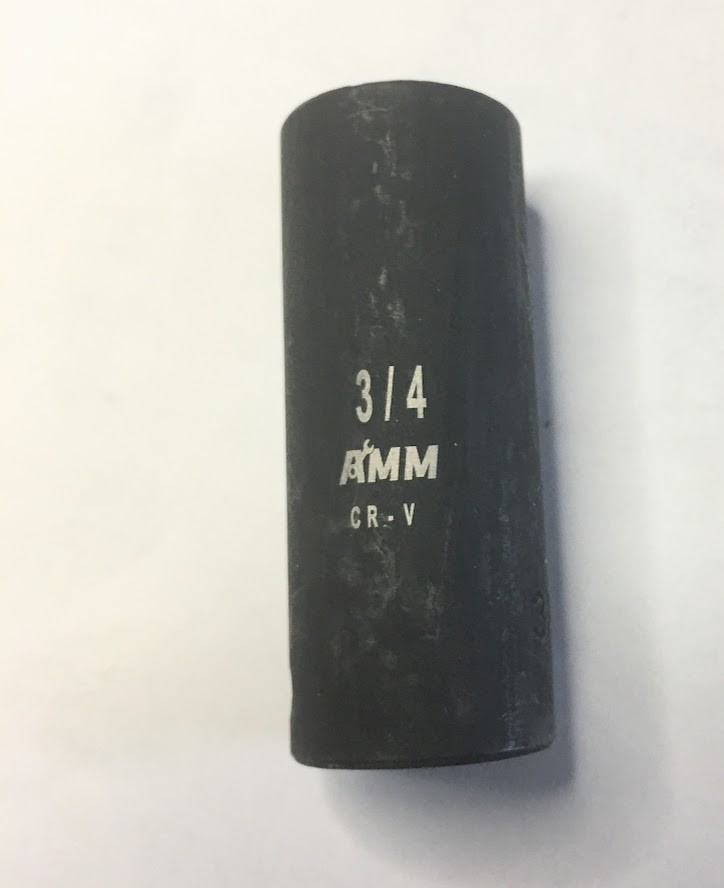 AMM 3/4″ x 3/8″ Deep Impact Socket – 6 Pt – Free USA Shipping
