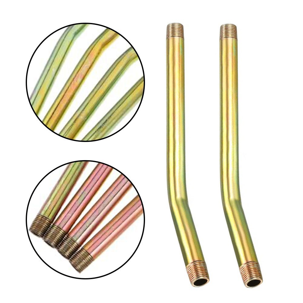 8-Piece Grease Extension Tube Kit Sturdy Metal 23cm 15cm for NPT Fittings