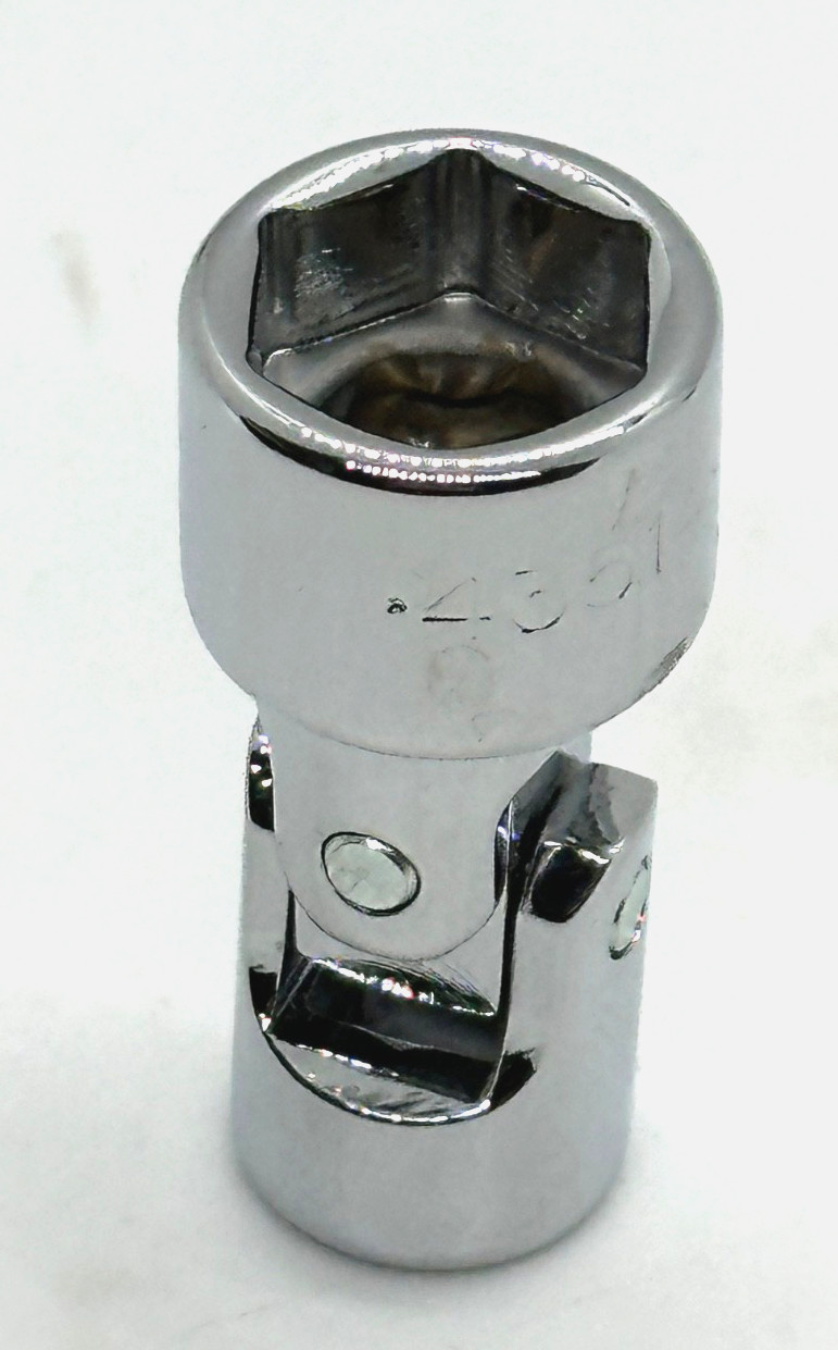 🇺🇸NEW SK Tools 7/16″ SAE 6PT Swivel Universal 1/4″ Socket Shallow Flex Wobble