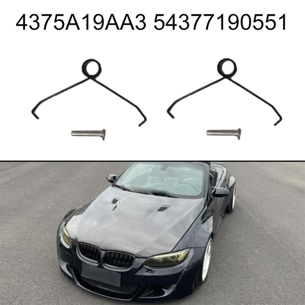 Convertible Roof Folding Bracket Spring Repair Kit 54375A19AA3 For BMW For E93