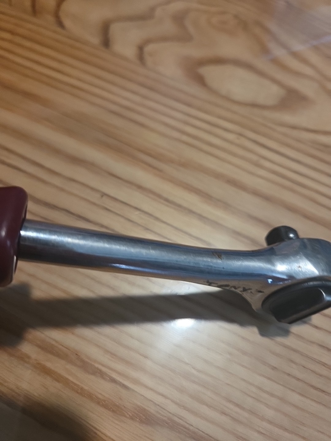 RARE Matco Vintage 3/8″ Drive Maroon Burgandy Hard Handle Ratchet Sockets