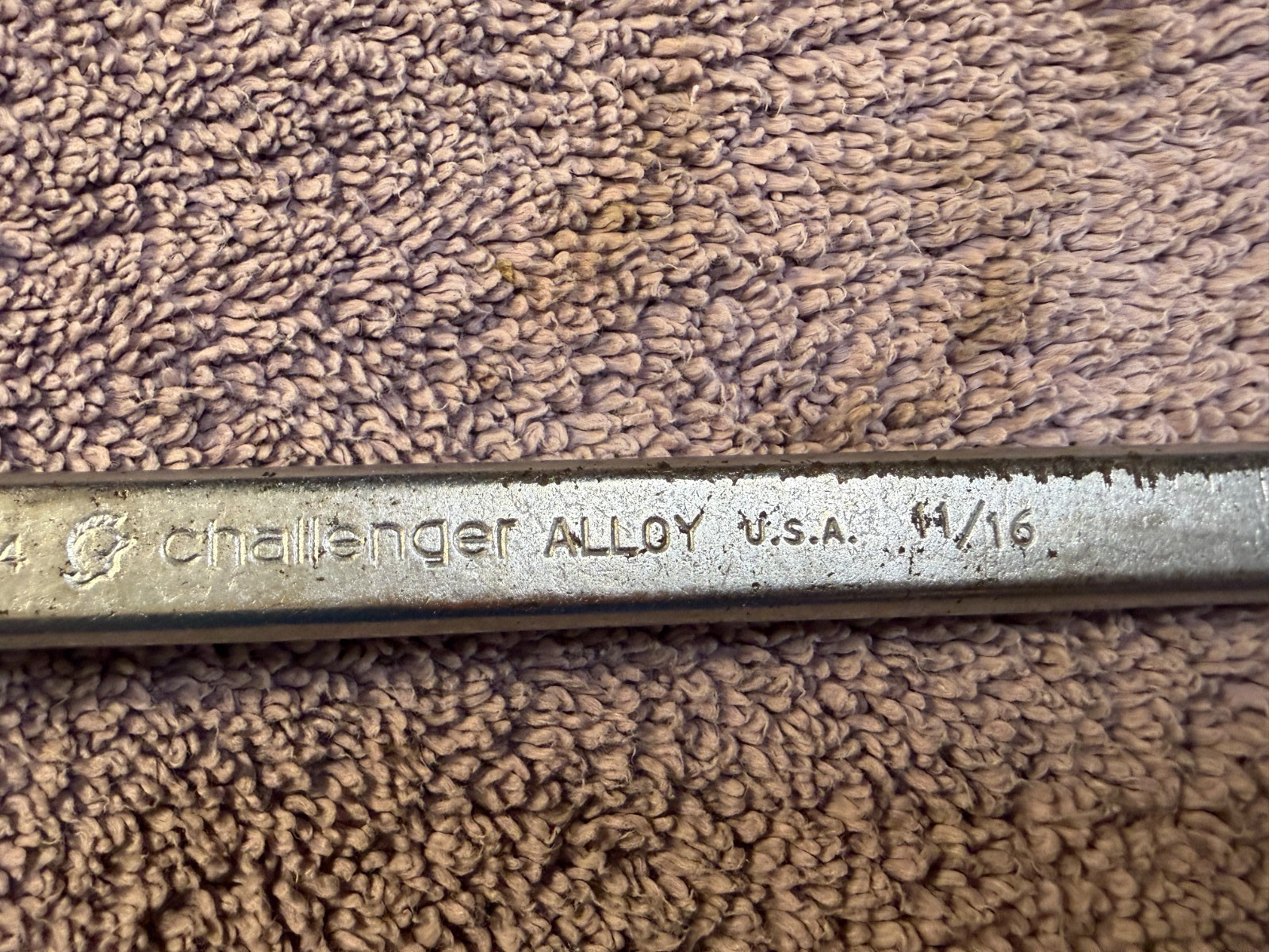 Challenger Wrench 3/4 x 11/16, MODEL 6424 double box wrench , USA