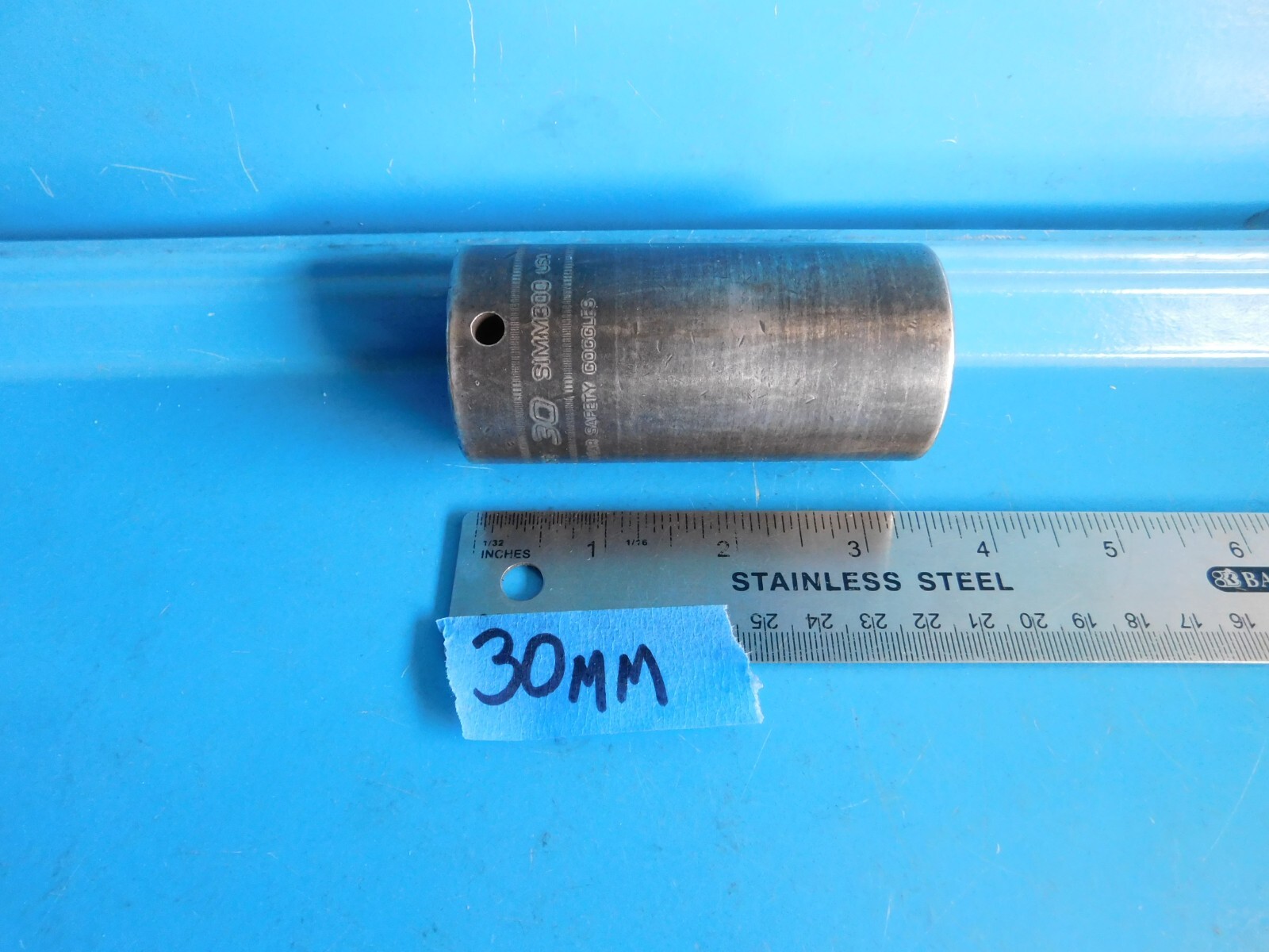 USED, SNAP ON ( 30MM ) 1/2DR. DEEP IMPACT SOCKET, PART #SIMM300