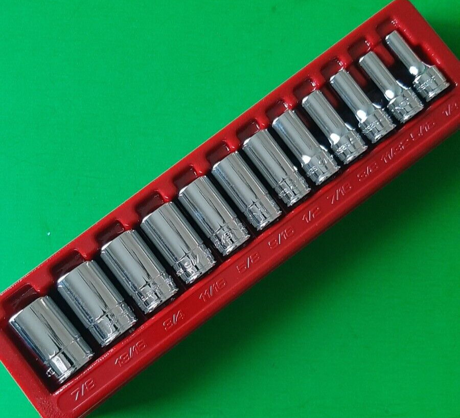 Choice NEW ICON Professional Semi Deep 3/8″ Drive SAE Socket Choose a size S2SDS