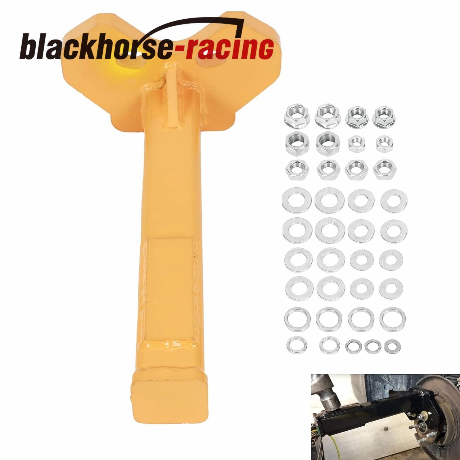 Universal 8629 Wheel Bearing Removal Tool For All Axle Bolted Wheels Yellow