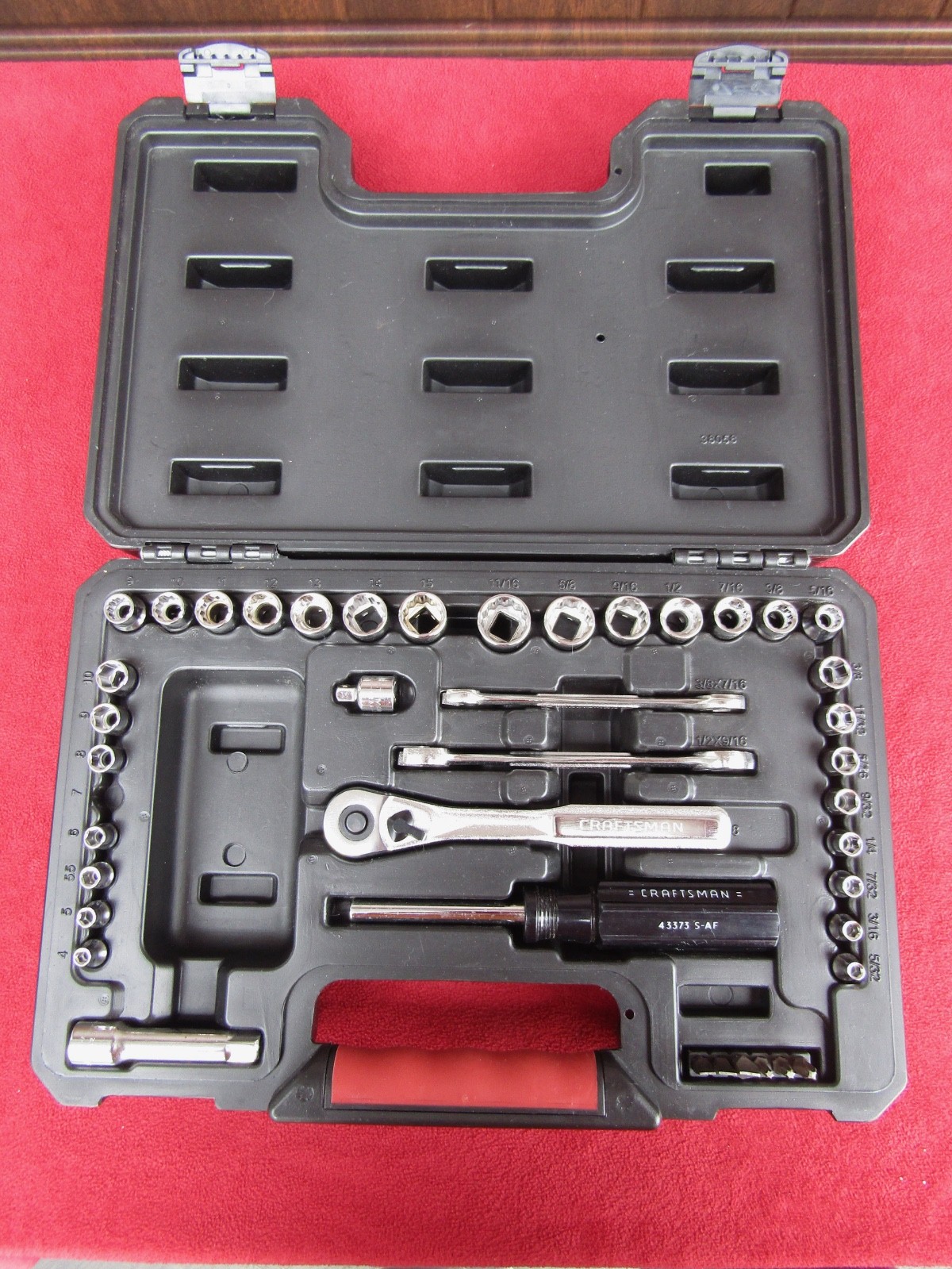 NICE CRAFTSMAN «Almost Complete» 58-PC Mechanics Tool Set 1/4″ & 3/8″ Dr Sockets