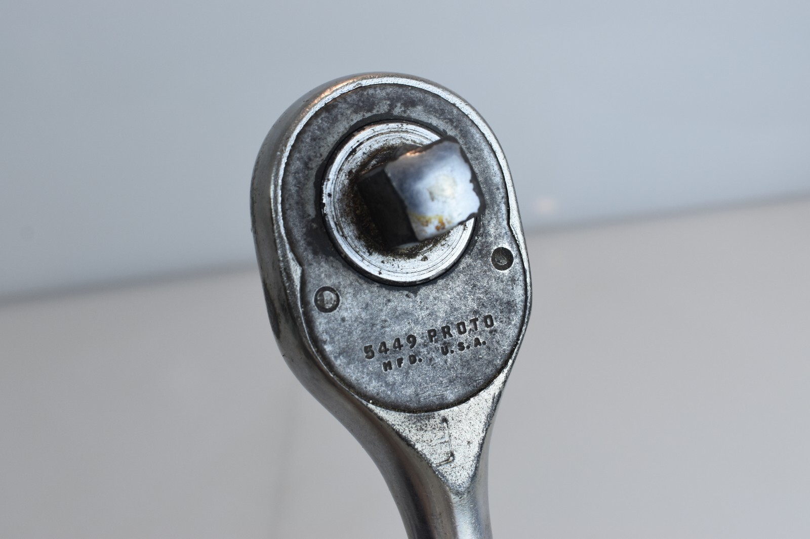 Proto Tools 5449 10″ Standard Reversible Ratchet 1/2″ Drive Metal Handle USA