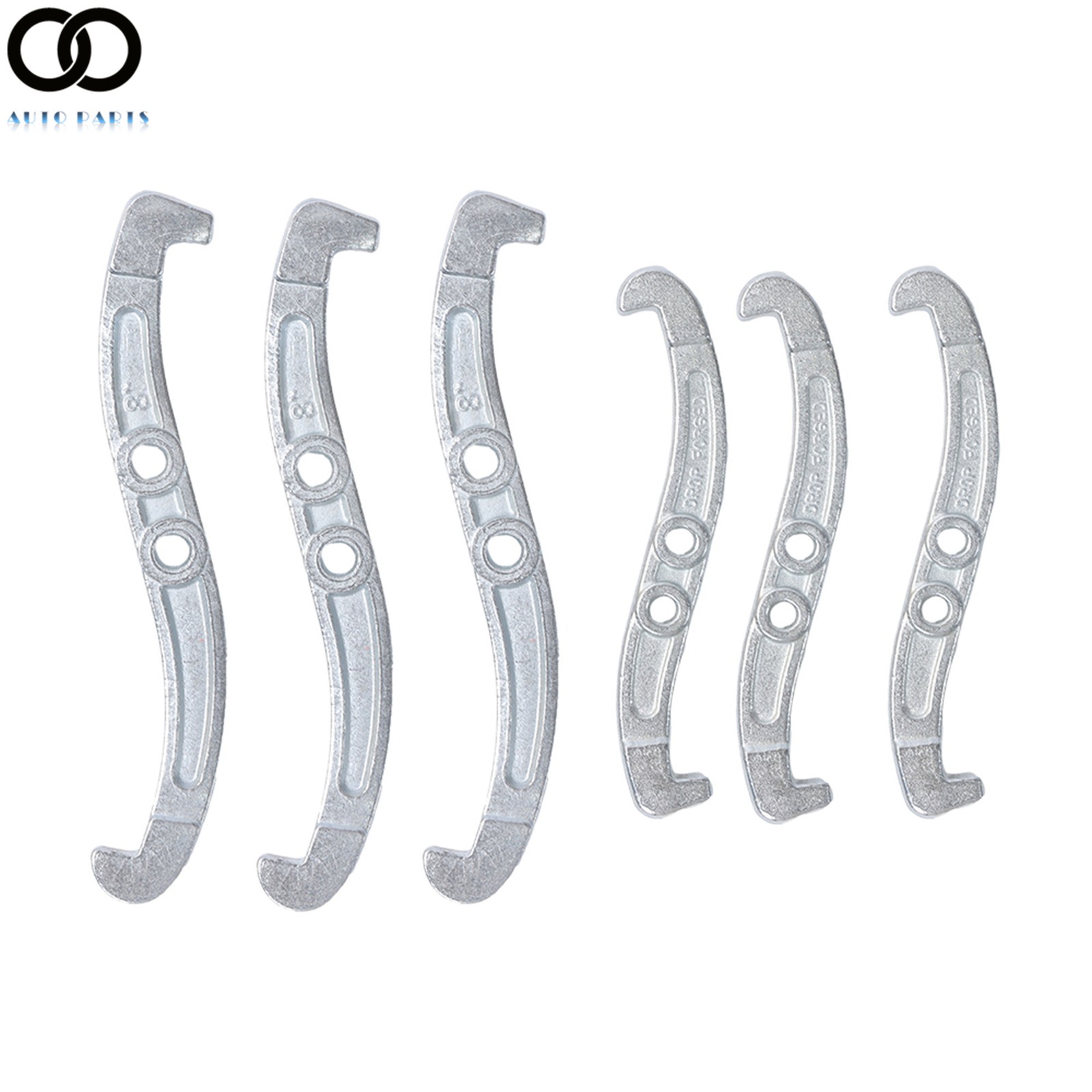 4 PCS Bearing Puller for Pulley Gear Bearing 3“ 4” 6“ 8” 3 Jaw Puller Tool Kit