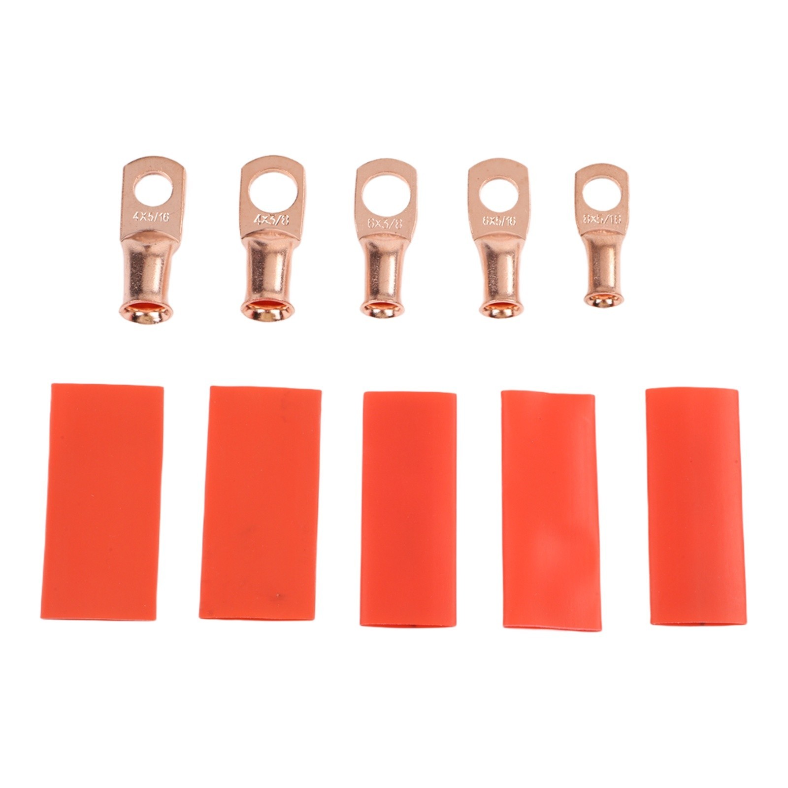 Hammer Lug Crimper Tool Set for Wire Lugs with 20PCS Heat Shrink Tubes