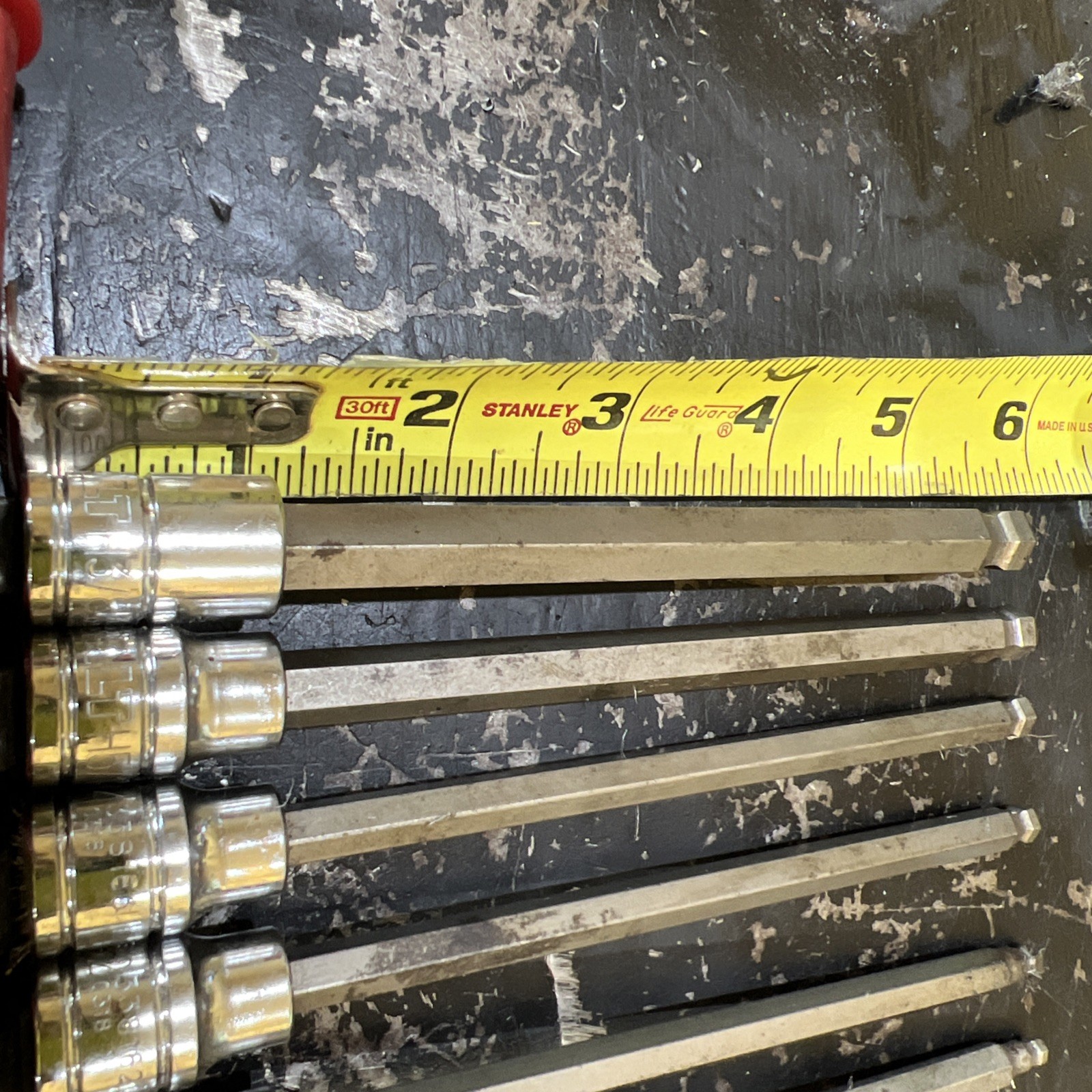 Kobalt Tools Extra Long SAE Ball End Hex Bit Set 1/8-3/8