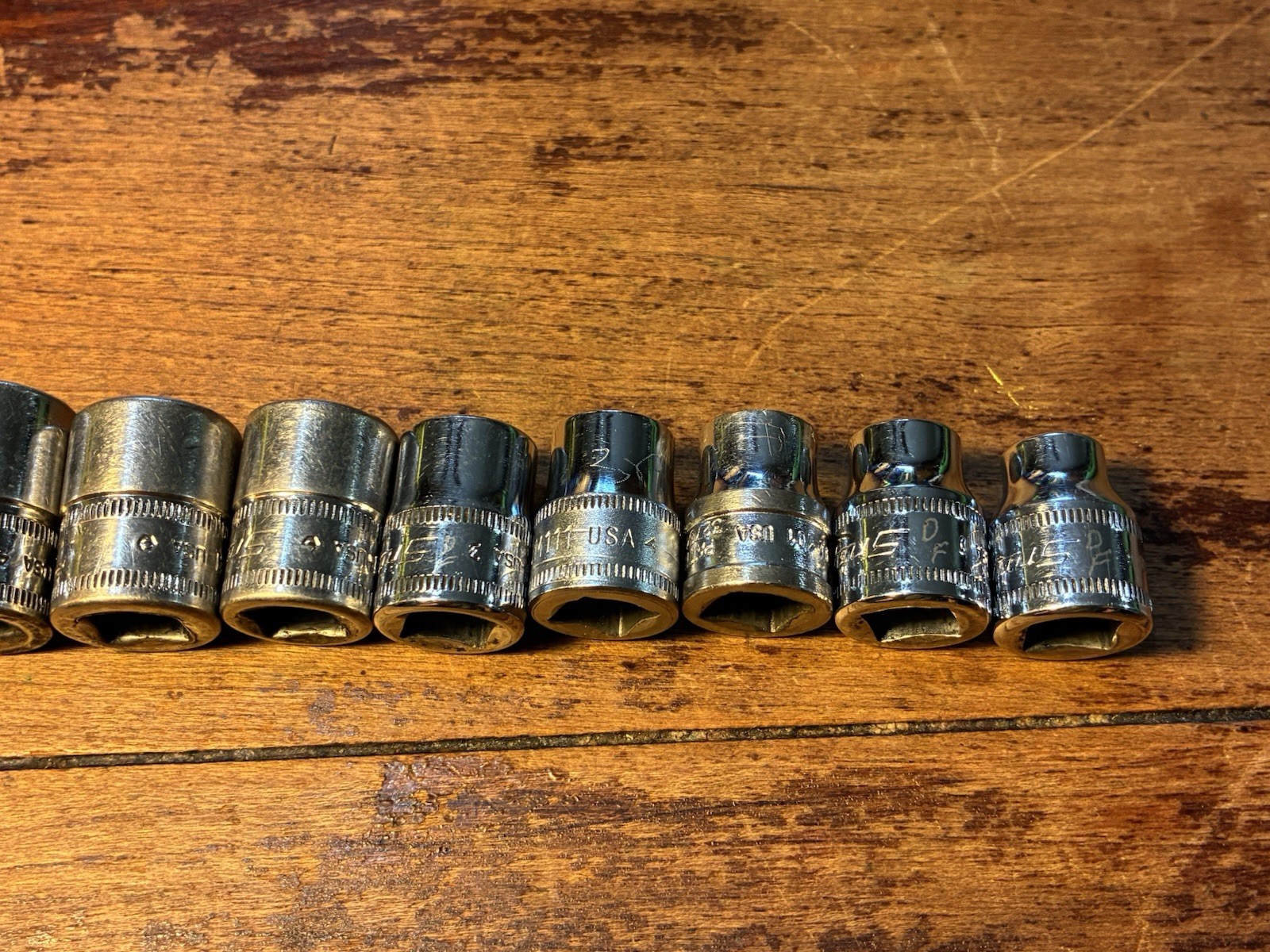 SNAP-ON 3/8 DRIVE 12 PC METRIC SHALLOW SOCKET SET8-19MM 6 POINT READ DESCRIPTION