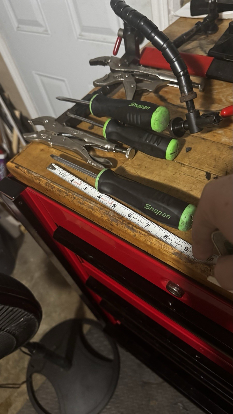 Snap-on SGDX80BG Green Handle Soft Grip Screw Driver Set Of 3