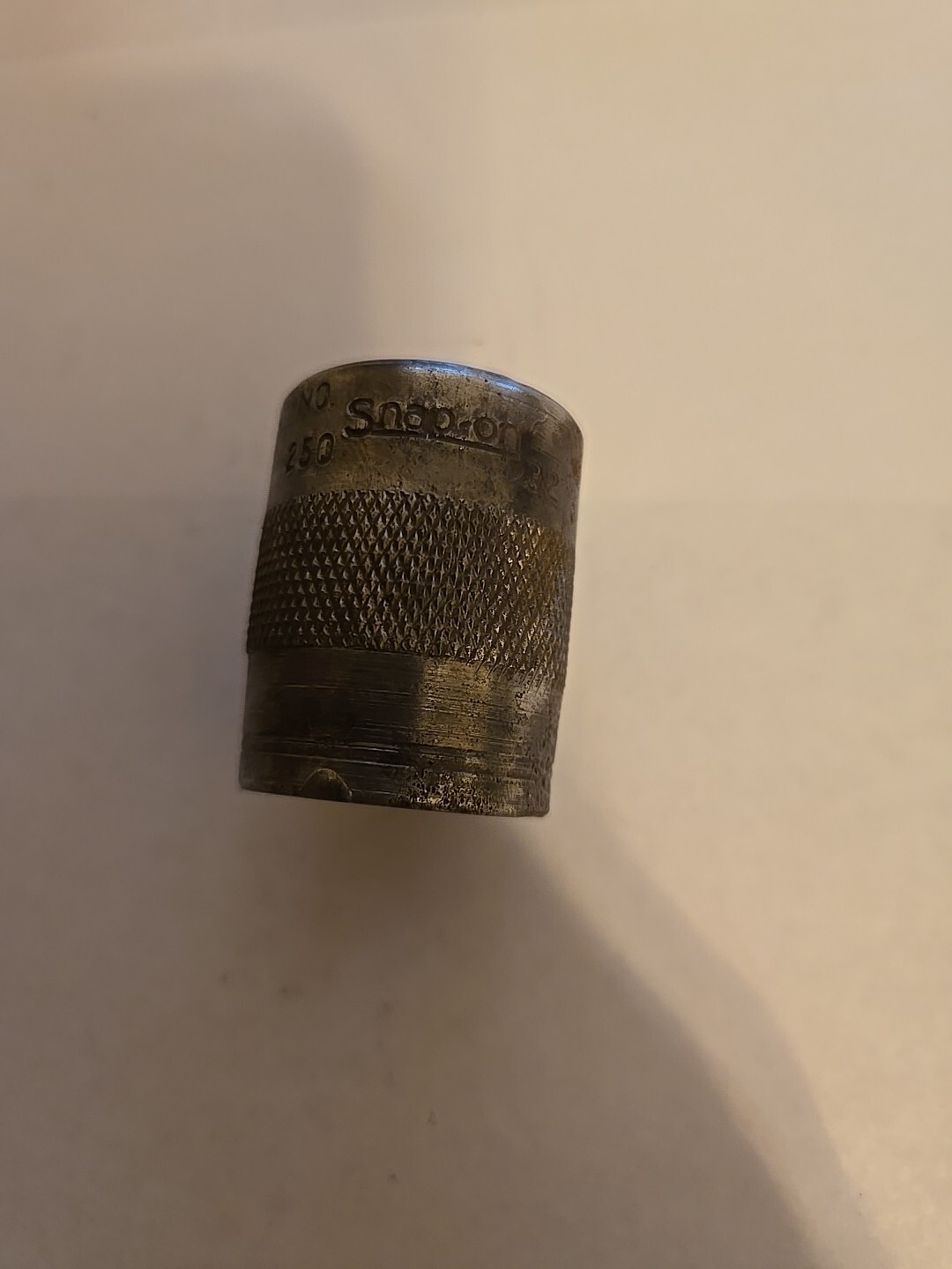 Snap On Vintage 1/2″ Drive 25/32″ 6PT Shallow Socket NO250