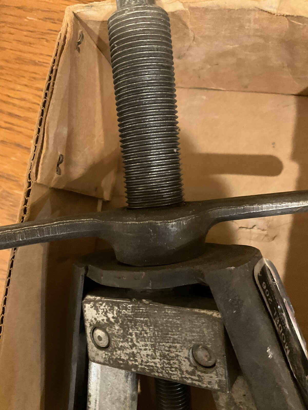 POSI LOCK Model 206 Gear Bearing 2 Jaw 6” Puller~6 Ton Cap Made In USA