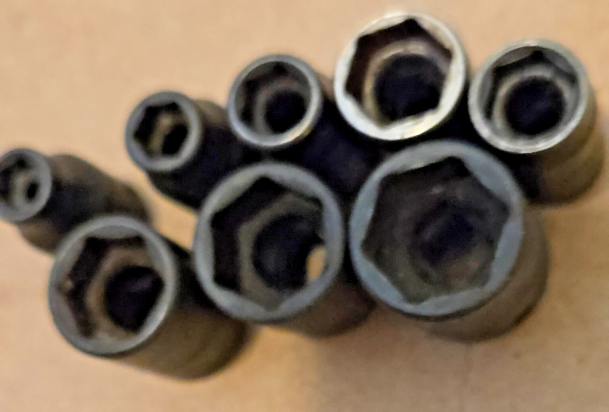 SNAP ON GMM SERIES METRIC SOCKET SET 8 PIECES 5MM – 13MM MISSING GMM9 1/4″ DRIVE