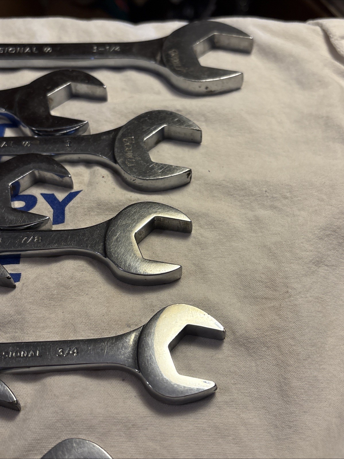 Proto Professional USA 11pc Four-Way Angle Open End Wrench Set 11/32″ – 1-1/4″