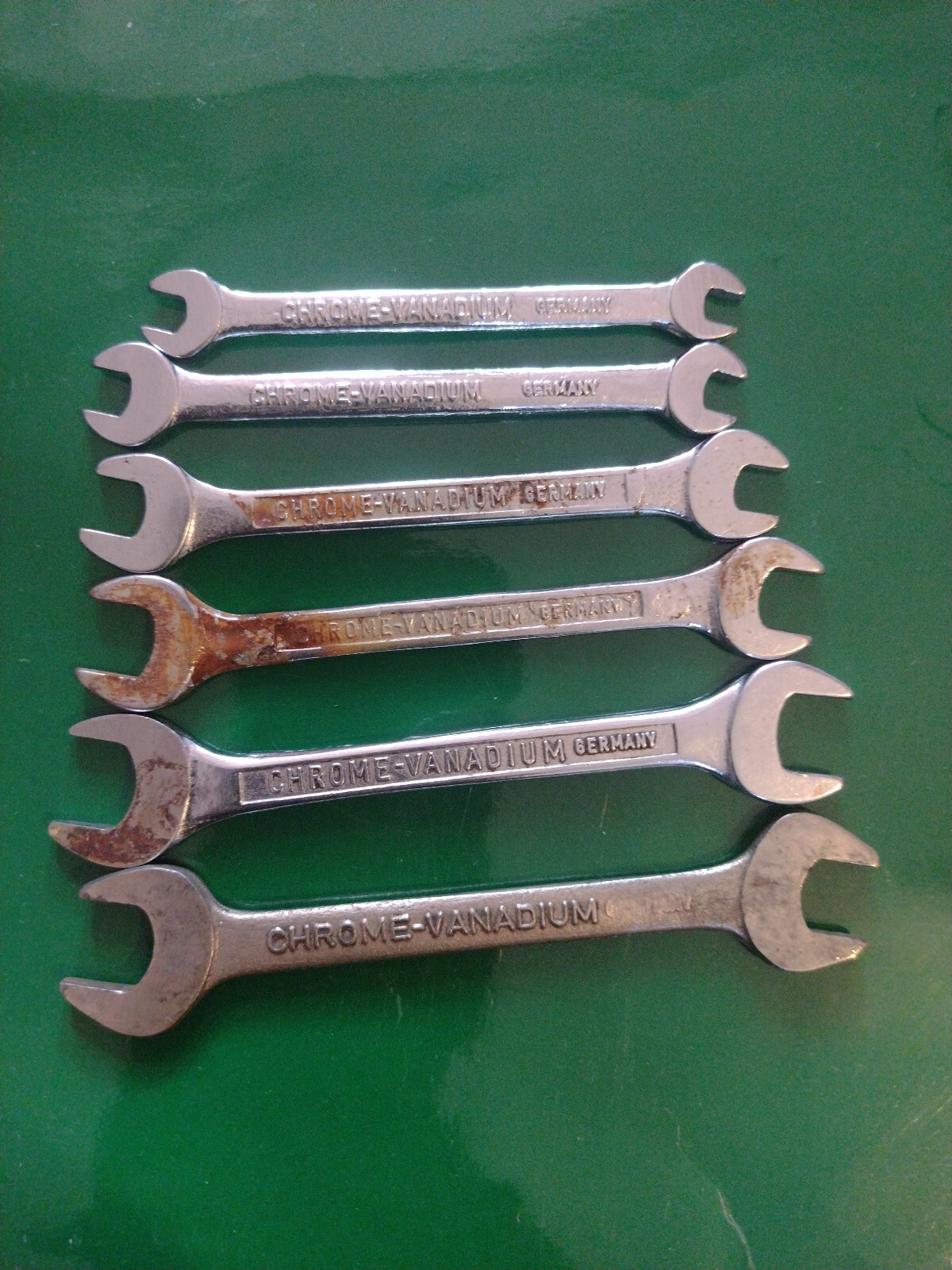 Elora No.156 miniature Spanners Sizes;4×4.5&5×5.5&7×6 &9×8&11×10&0BAx1BA