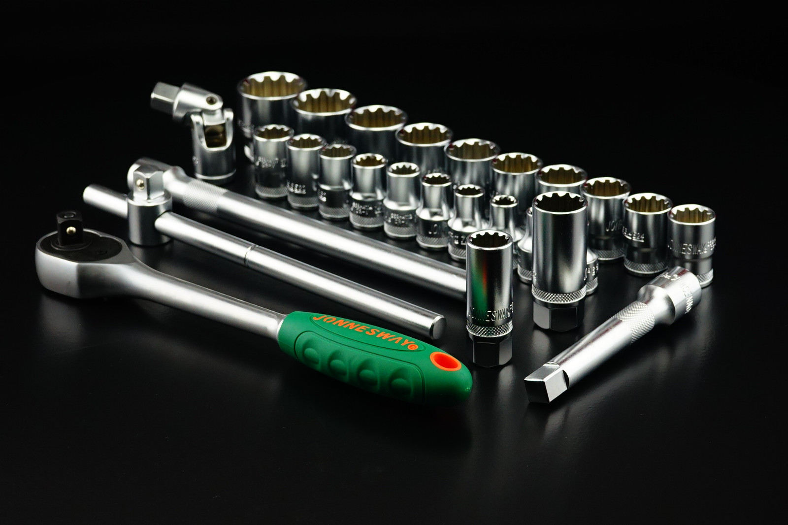 Jonnesway 27Pcs S68H4127S Professional MULTIFIT Tool Socket Set Sae/Metric/Torx