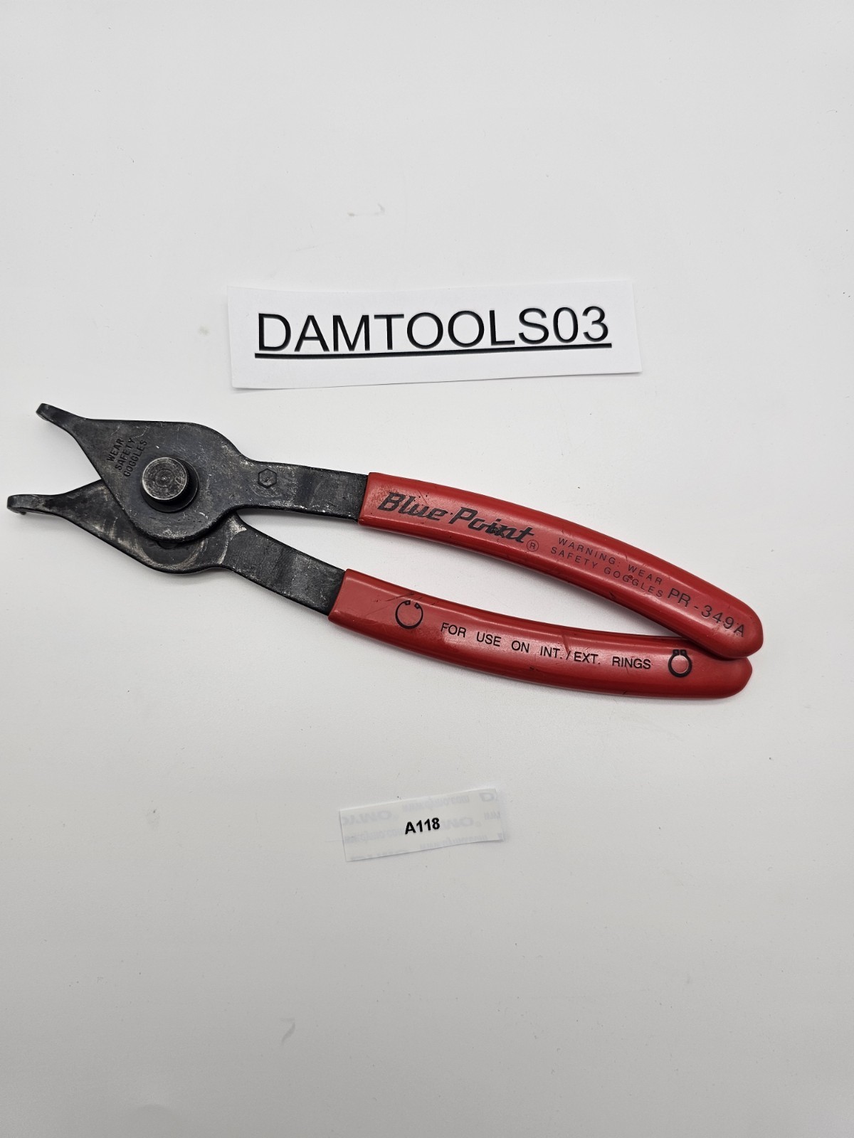 Blue Point Tools PR-349A 90° Internal External Retaining Ring Pliers USA