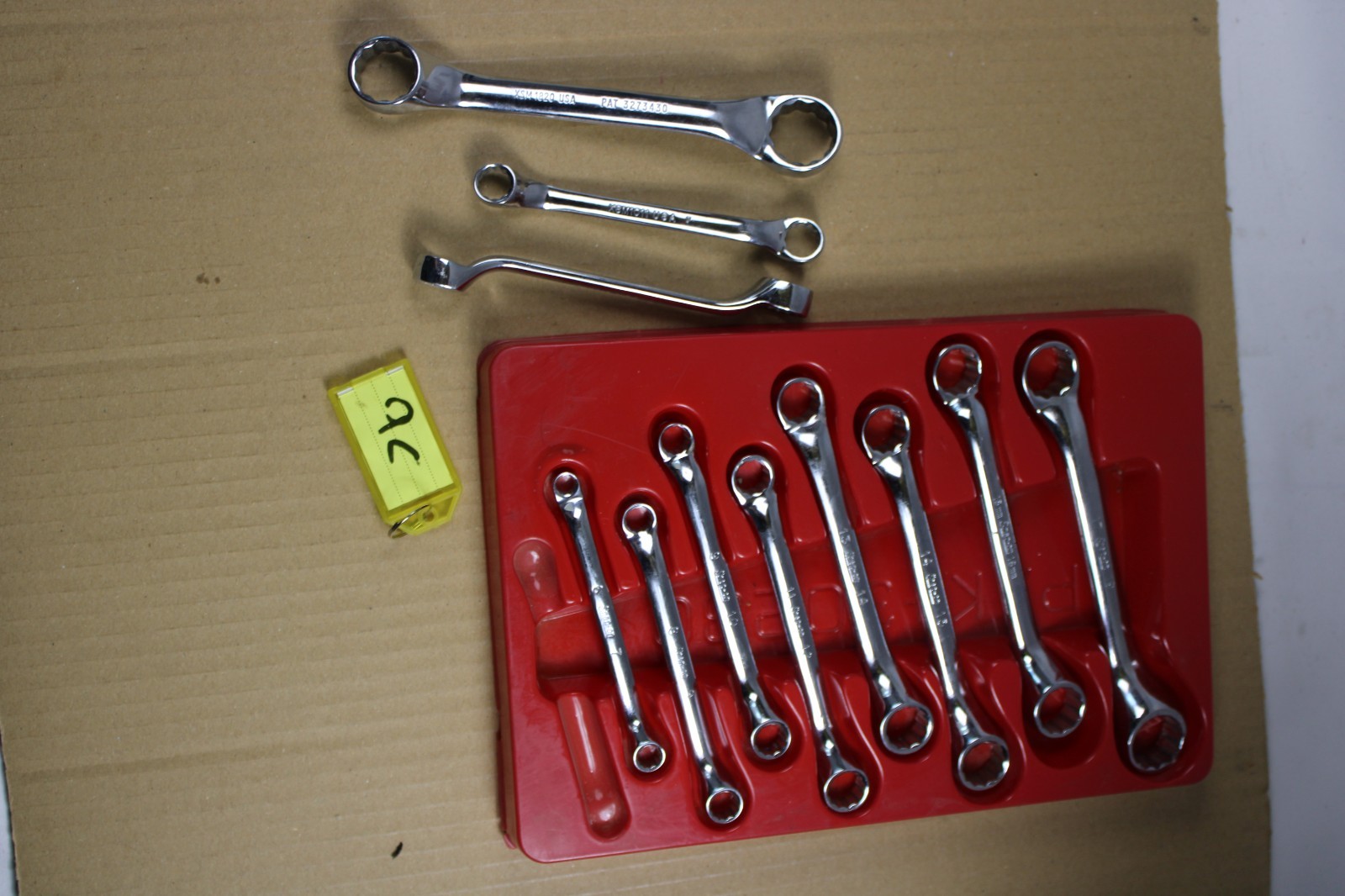 Snap On XSM608A 11 PC Offset Short Box End Wrench Set Metric 6mm-20mm