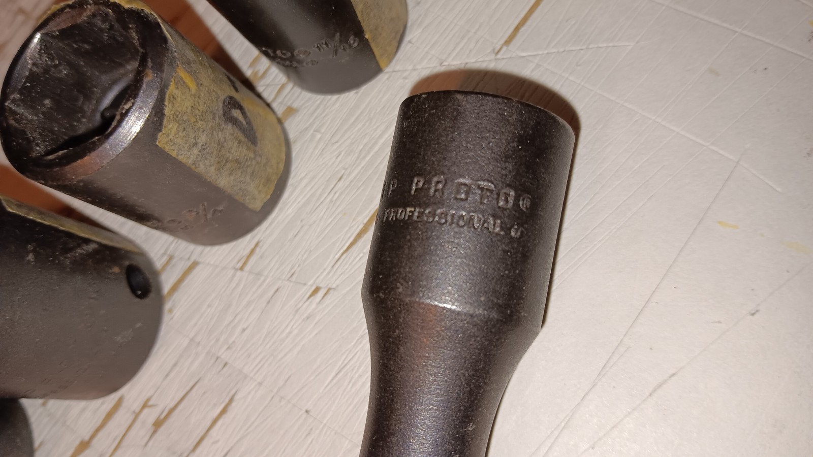 PROTO 1/2″‑Drive IMPACT SOCKET LOT – 9/16″ to 1‑1/16″ – TorquePlus™ – USA – 11pc