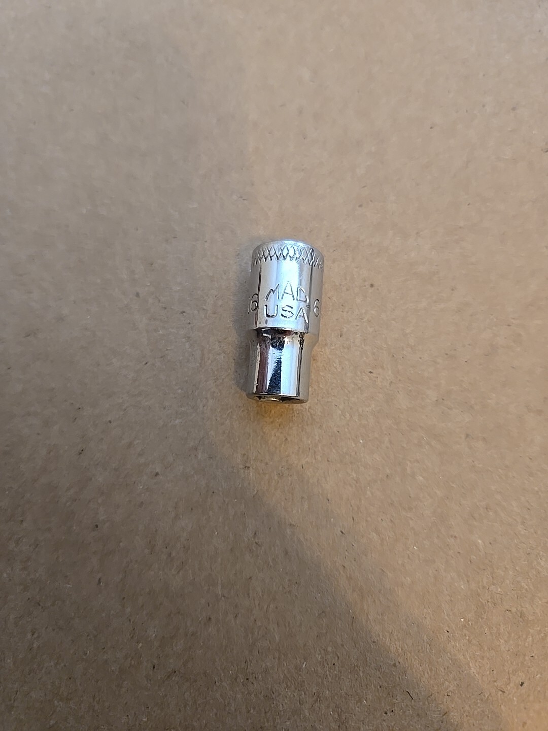 Mac Tools 1/4″ Drive 6MM 6PT Shallow Chrome Socket M66MM