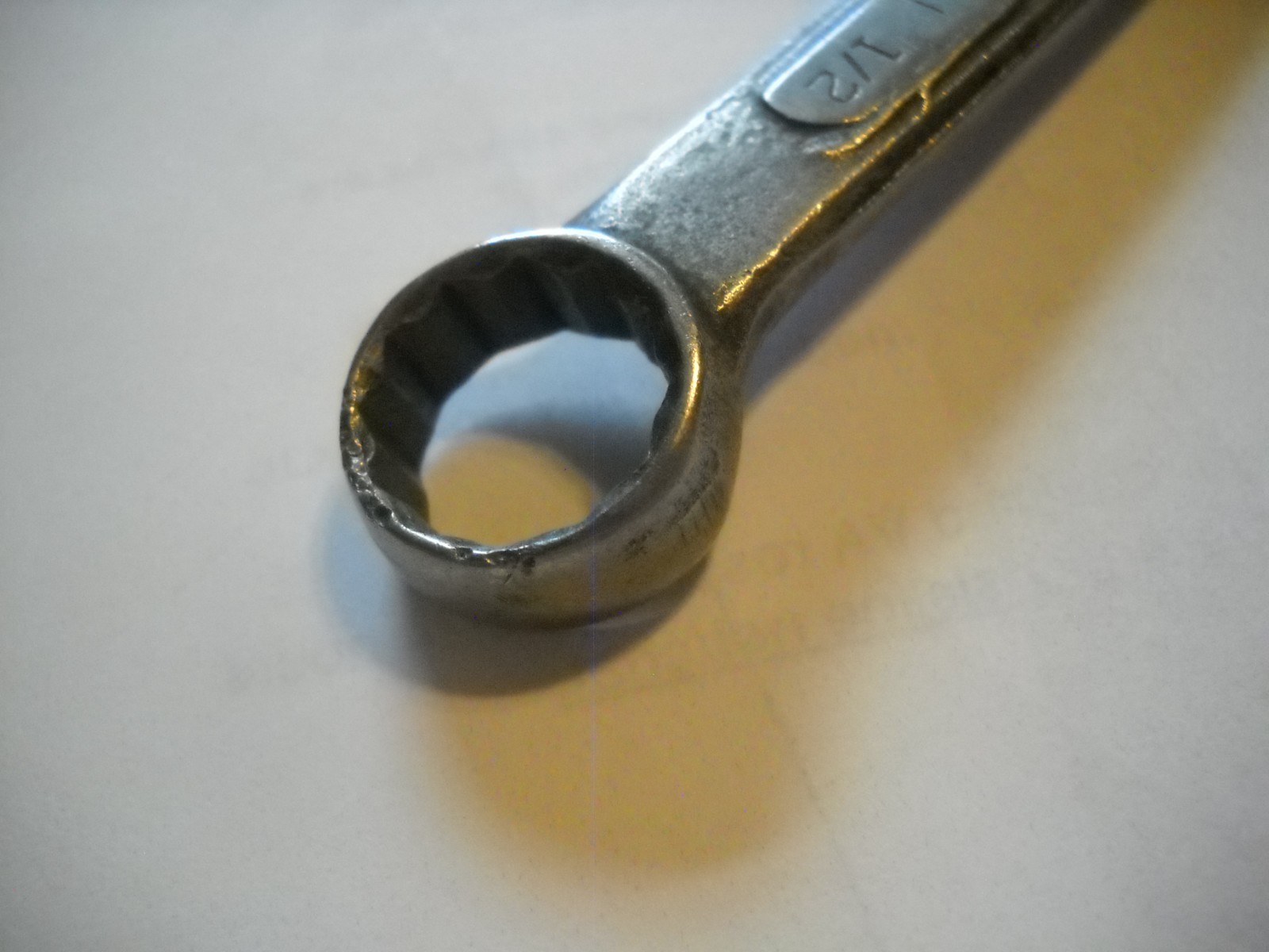 Vintage Craftsman Stubby Double Box End Wrench 9/16″ x 1/2″ 5″ Long Underline