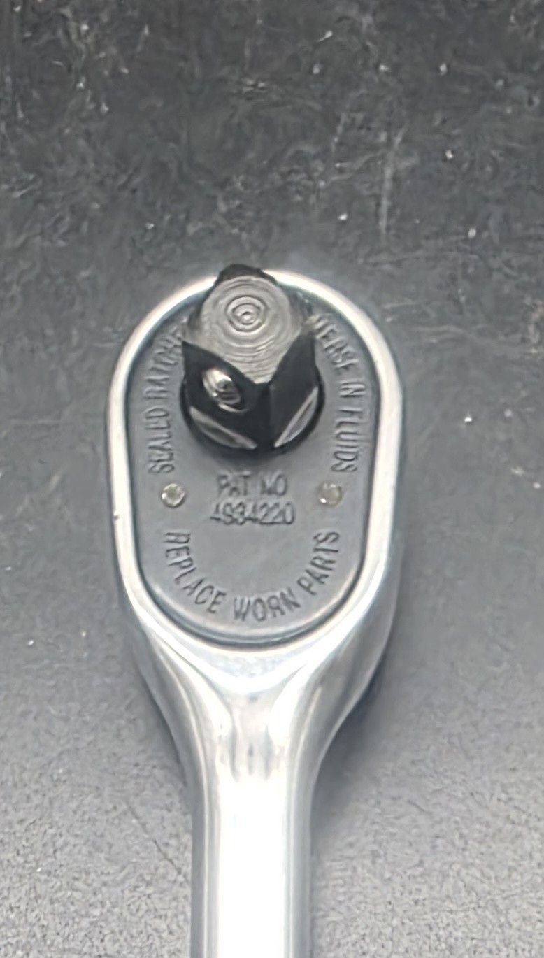Snap-on F80 3/8″ Drive Dual 80 Technology Ratchet USA Quick Release Chrome